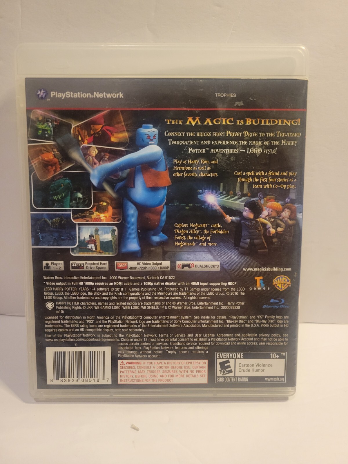 LEGO Harry Potter: Years 1-4 – Playstation 3