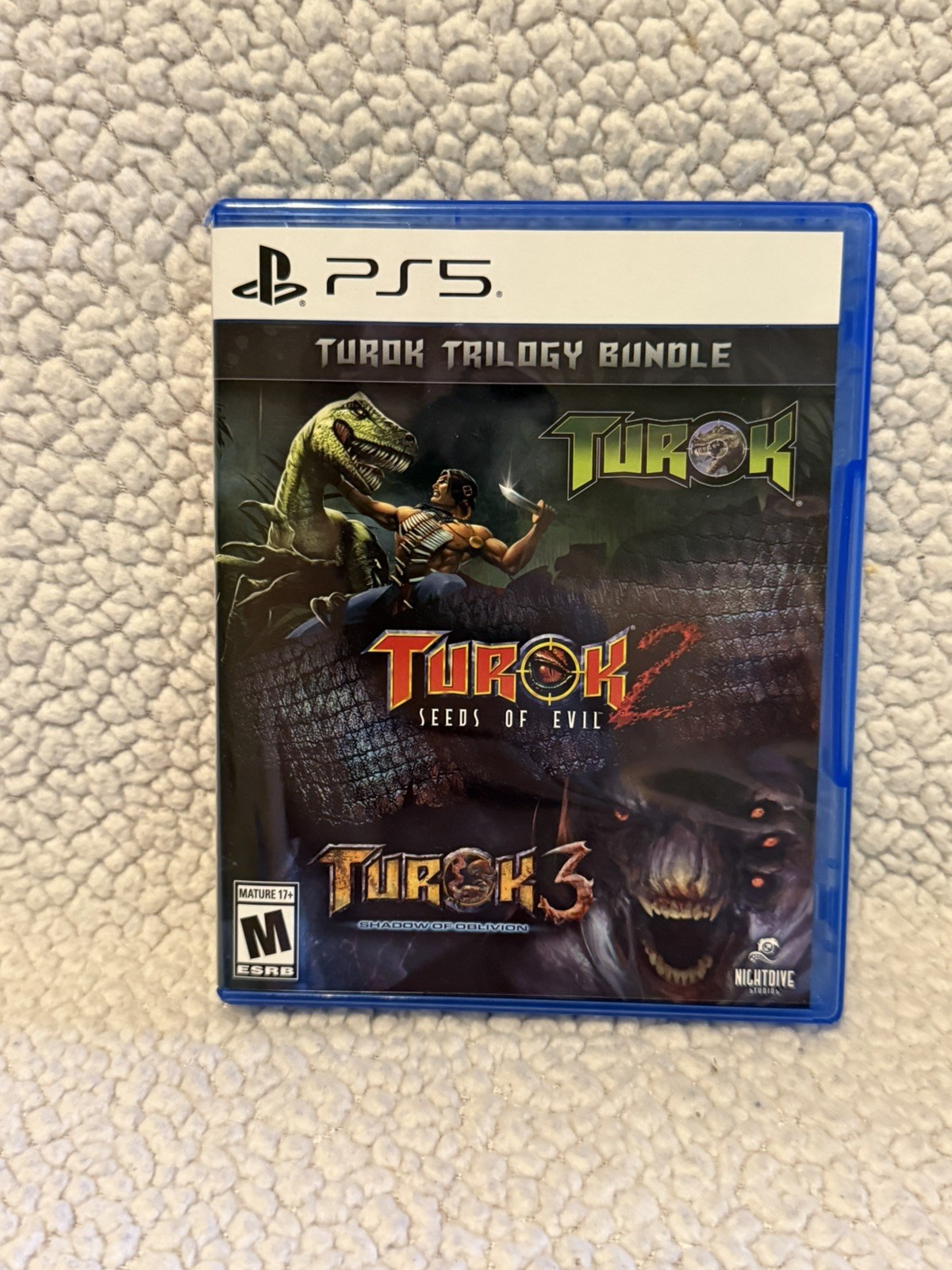 PS5 Turok Trilogy Bundle PlayStation Video Game (New, Read)