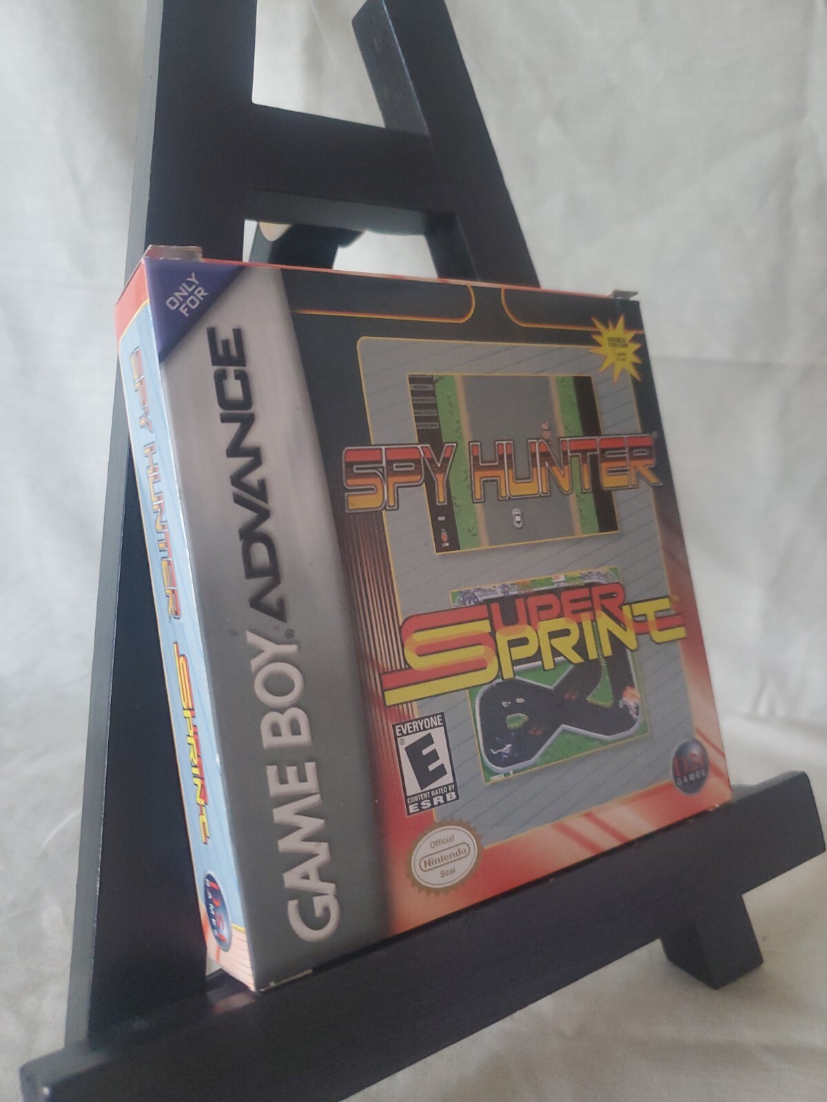 Spy Hunter / Super Sprint Nintendo Game Boy Advance Works Or Money Back