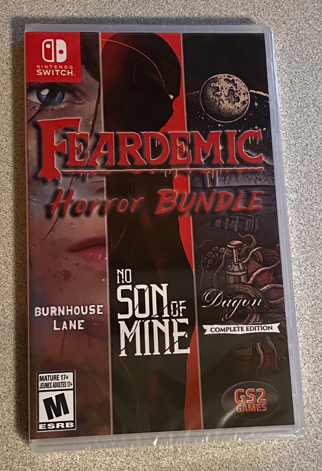 Feardemic Horror Bundle Switch New Sealed GS2 Games HAC P BRHBA 850047777683