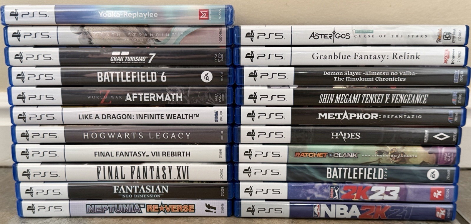 VARIOUS PS5 Games