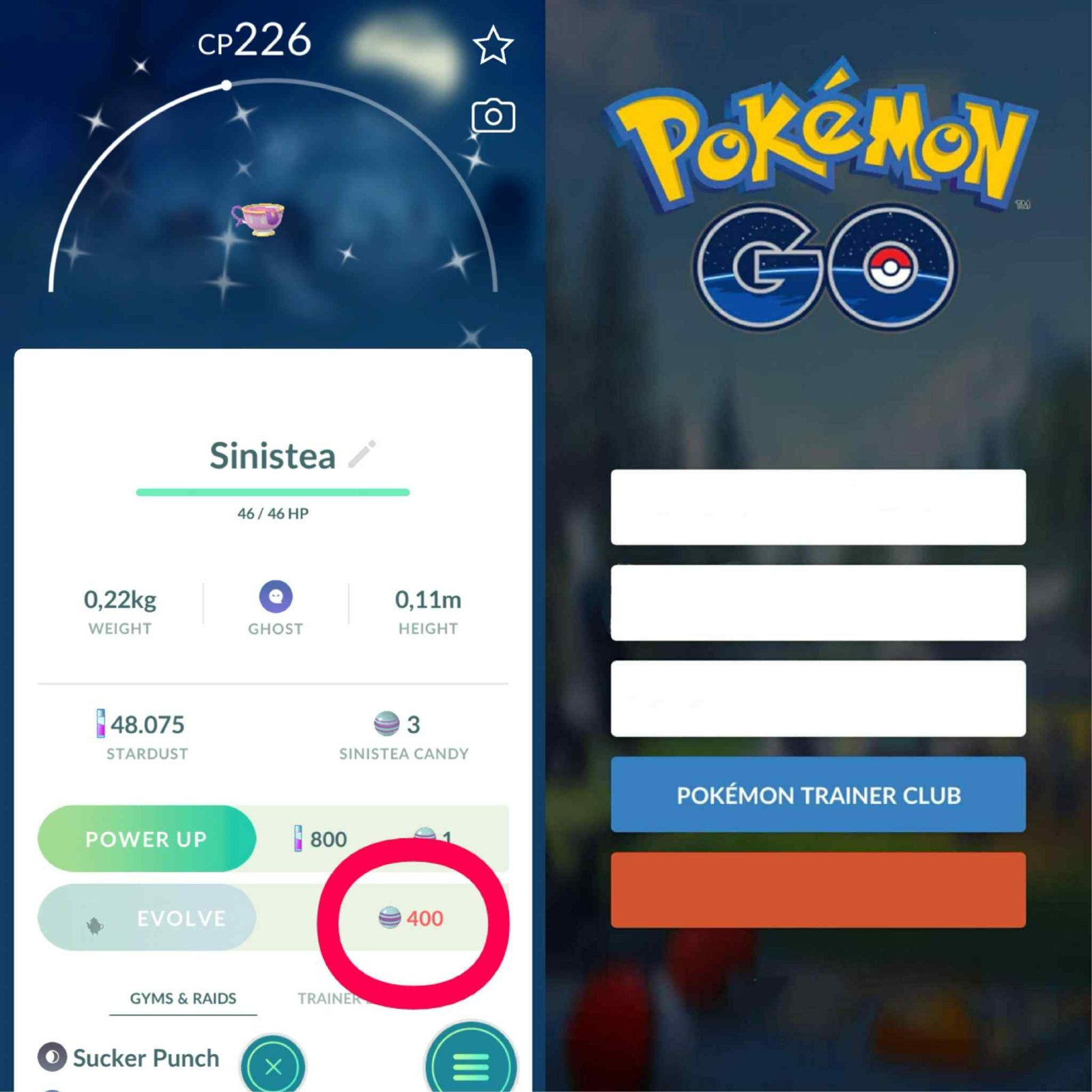 Pokémon Go | Shiny Sinistea Antique Form ✨ Trade or Mini PTC 80k Stardusts