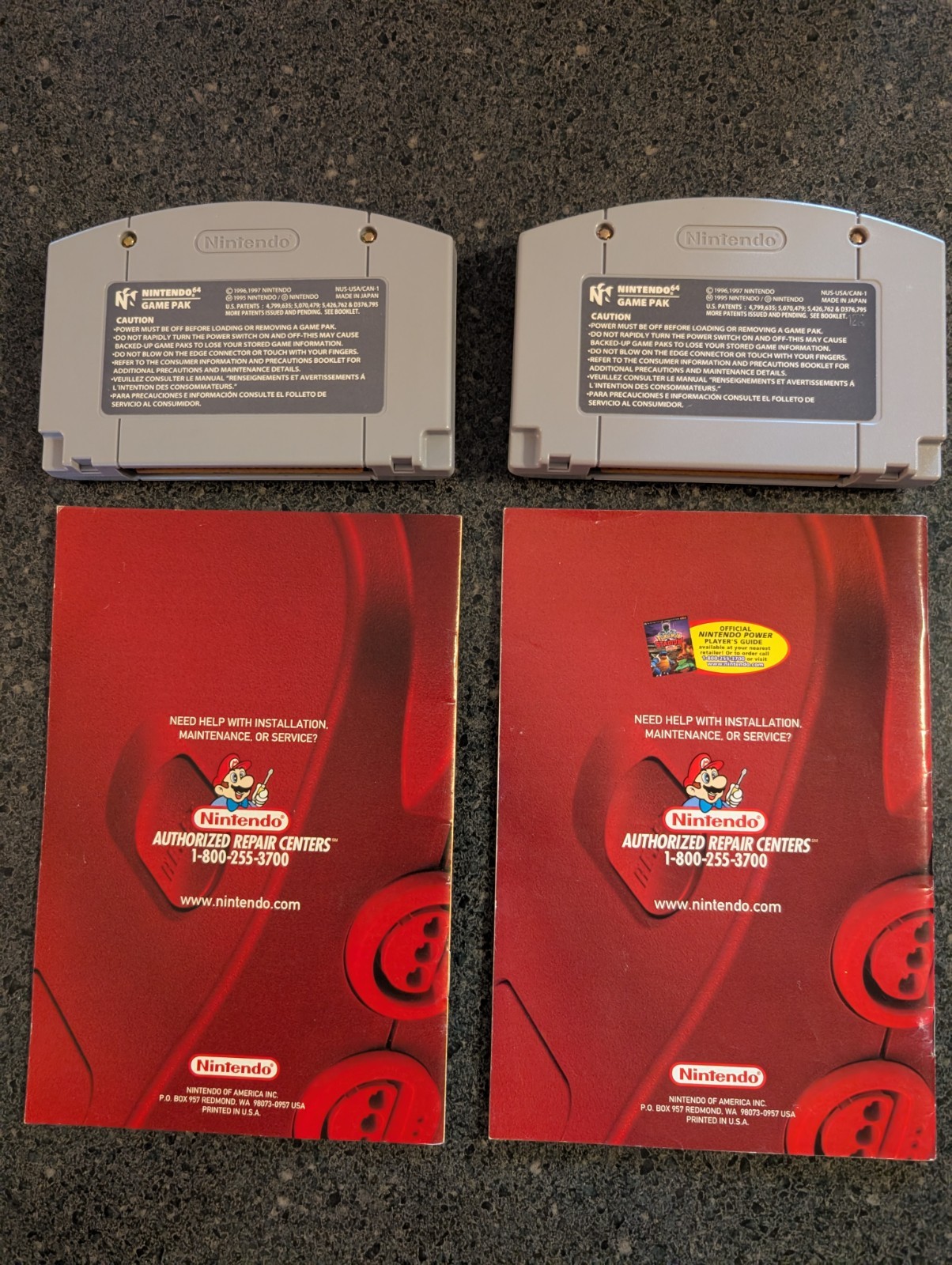 Pokémon Snap & Pokémon Stadium N64 Bundle w/ Manuals Authentic- Tested/Working