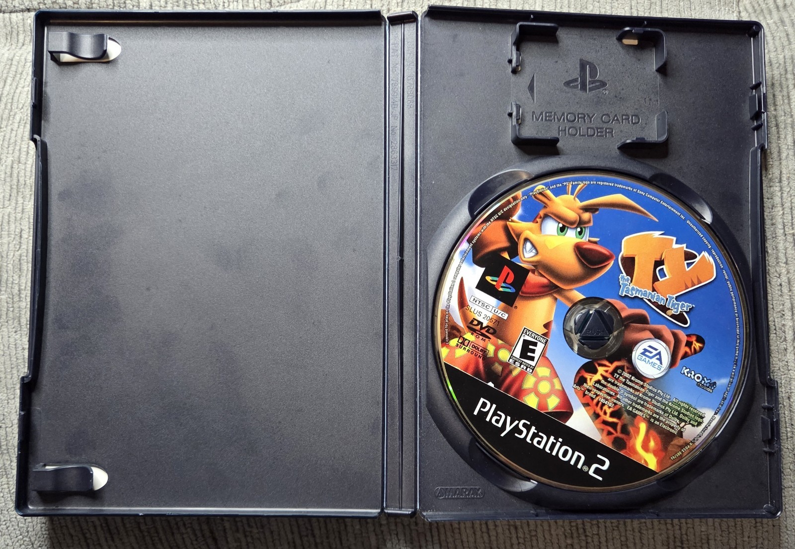 Ty The Tasmanian Tiger (Sony PlayStation 2, PS2, 2002) – Tested