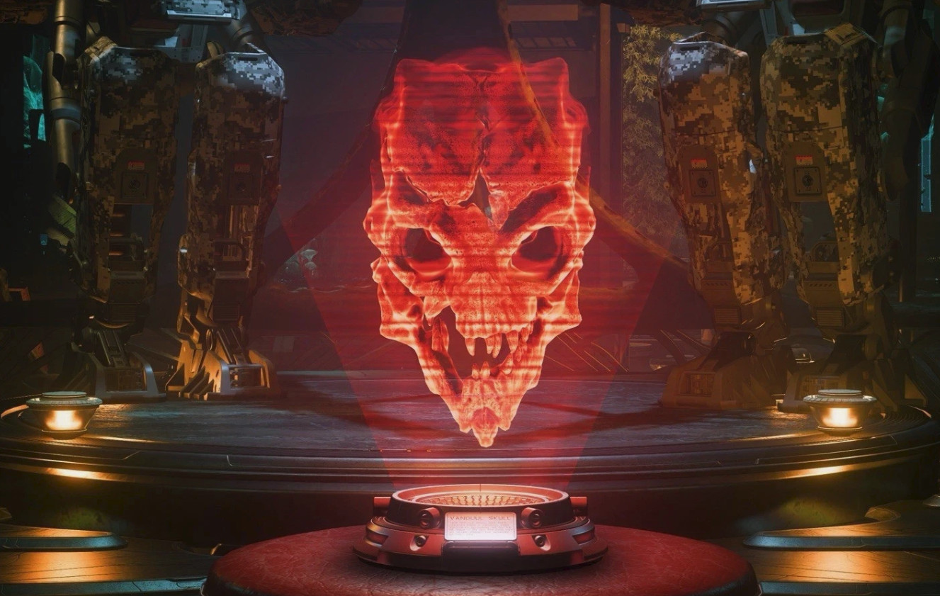 Star Citizen BAR CITIZEN EXCLUSIVE Wikelo Vanduul Holo Skull Code/Card unused