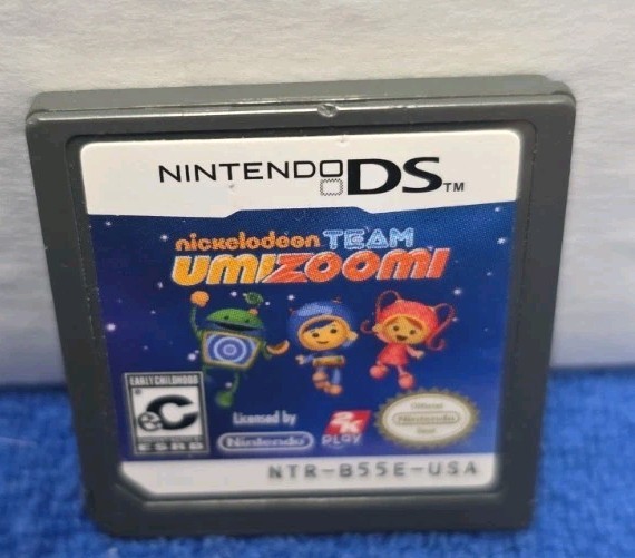 Nickelodeon Team Umizoomi Umi Zoomi game for the Nintendo DS System Cartridge te