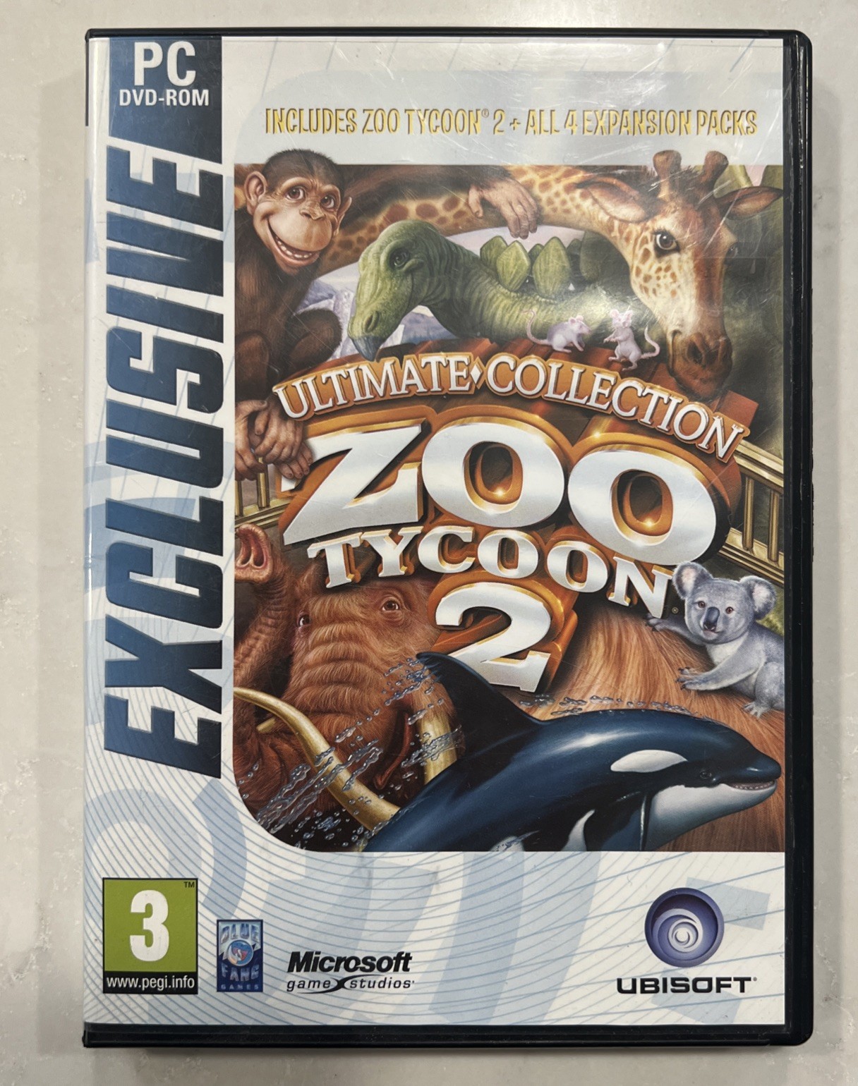 Zoo Tycoon 2 Ultimate Collection PC Game 2008 Missing Disc 1 PEGI