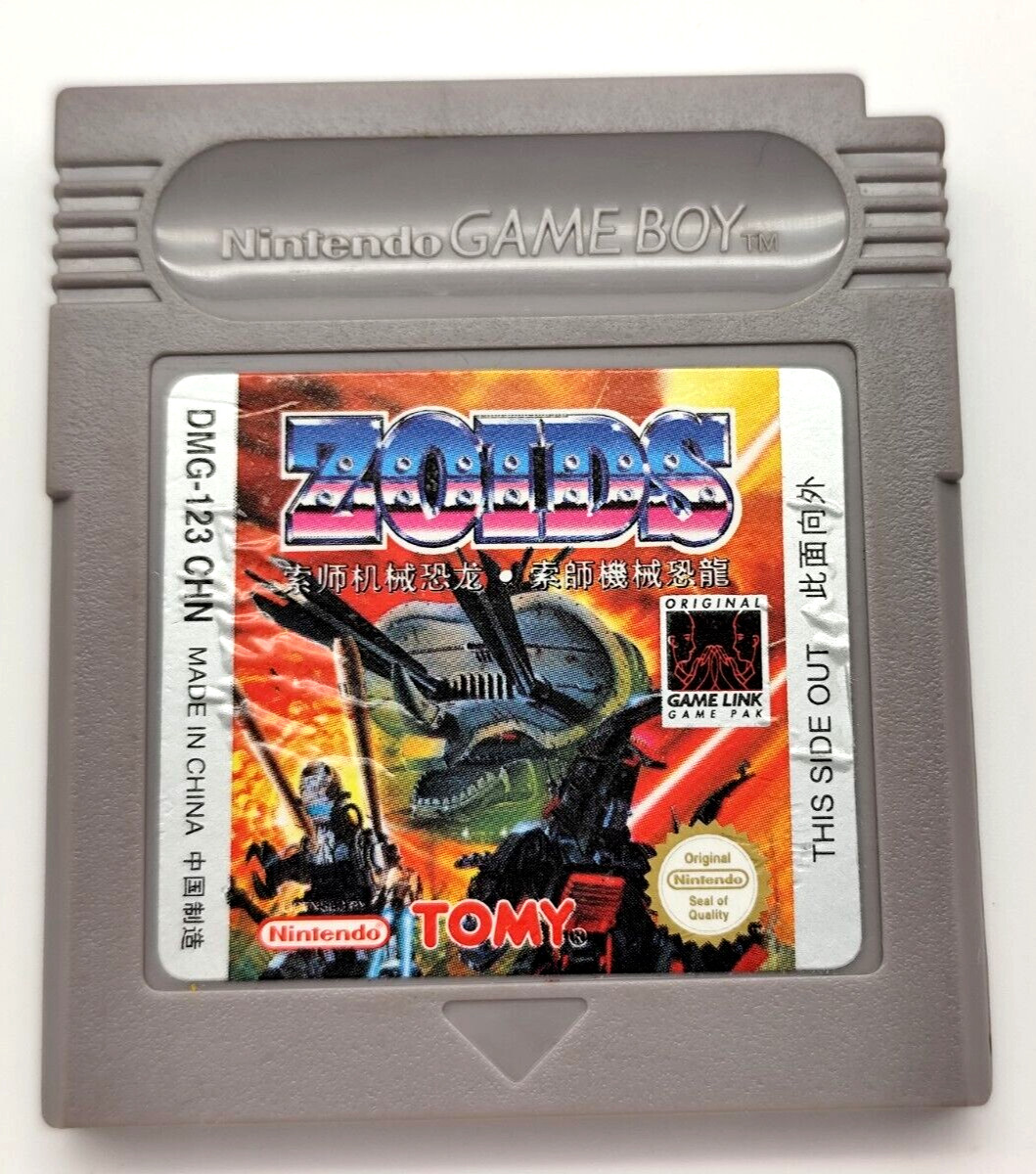 Zoids (Gameboy NGB, 1990) *Cart Only* Authentic Tested! China CHN – US Seller