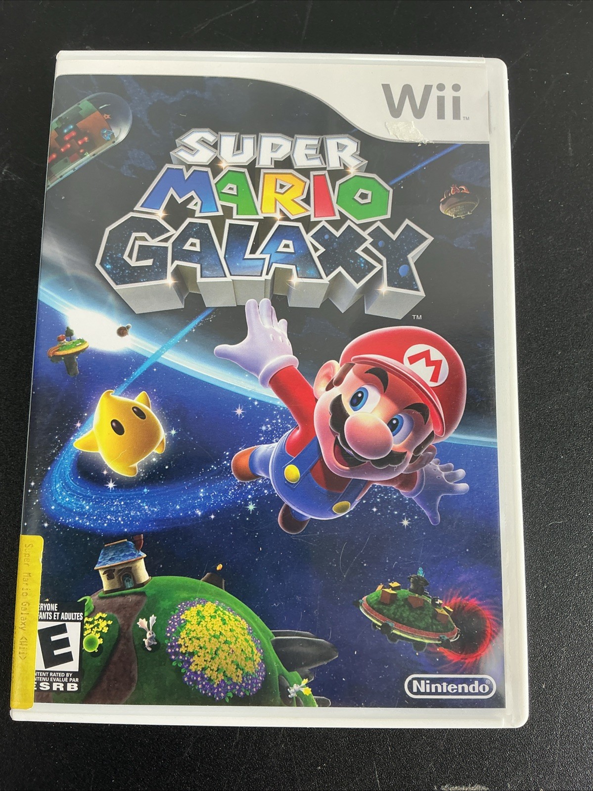 Nintendo Super Mario Galaxy Wii E Rated NTSC-U/C Mario Series Manual
