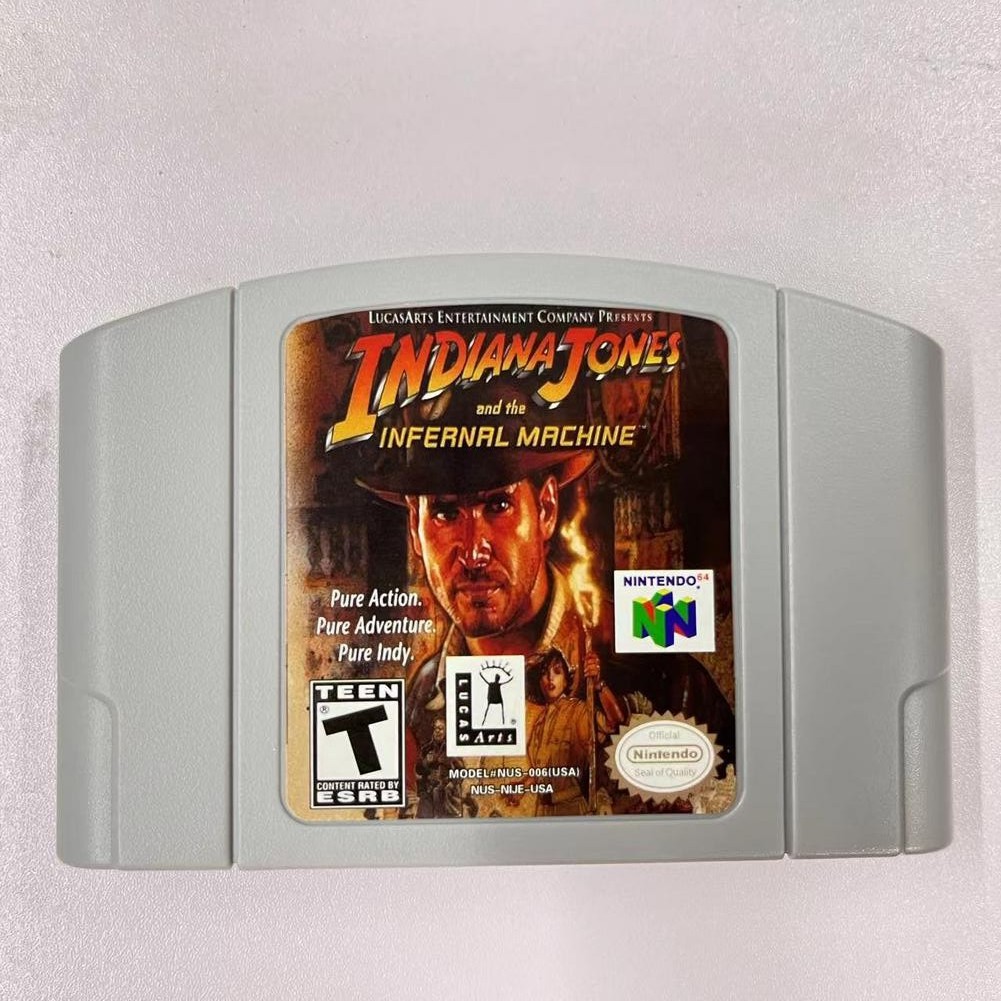Indiana Jones and the Infernal Machine – Nintendo 64 (N64) Best price