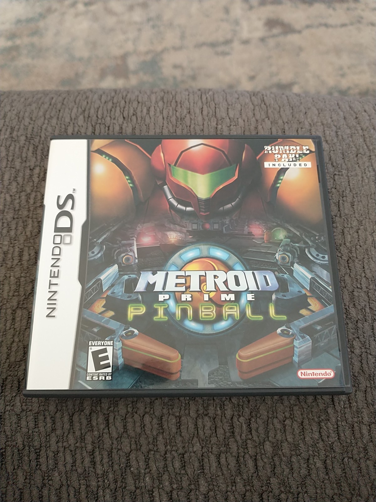 Metroid Prime: Pinball (Nintendo DS, 2006) Complete With Box And Manual