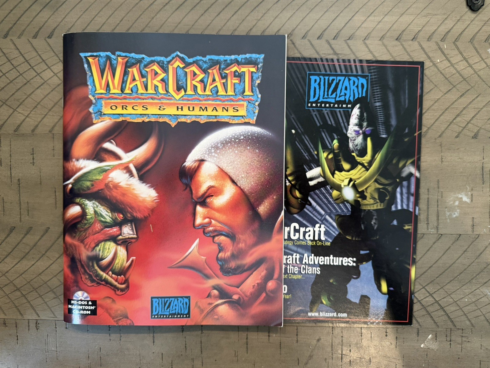 WarCraft: Orcs & Humans & WarCraft II 2: Battle.net Edition Big Box (PC, 1994)