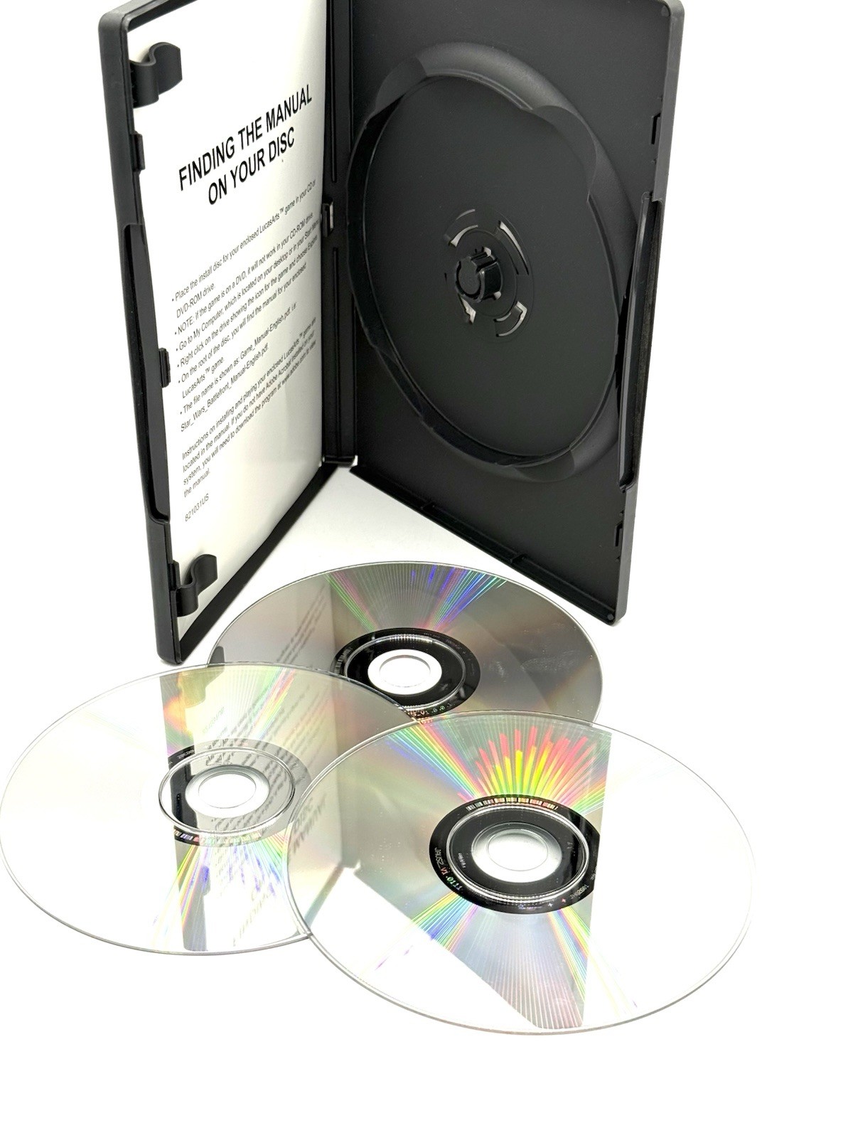 LucasArts Star Wars Fan Favorites II (PC) CD-ROM Compilation 3-Disc Set, T