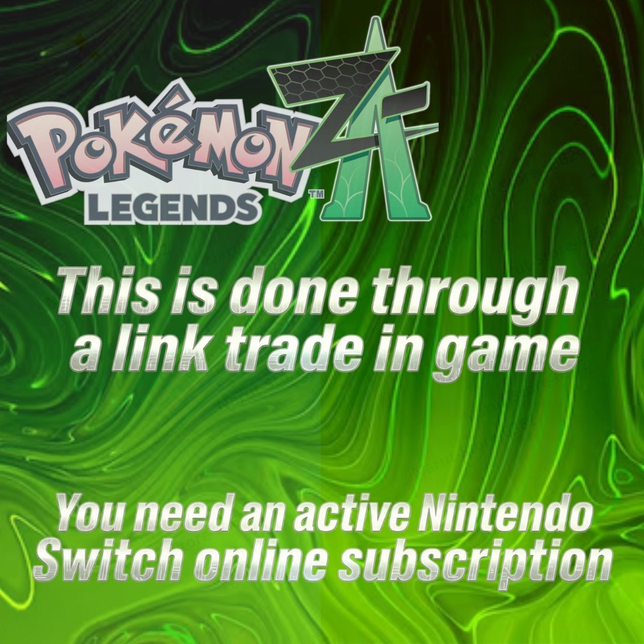 ALPHA POKEMON✨SHINY OR NON SHINY🔥6IV🔥Pokemon Legends ZA Legends Z-A