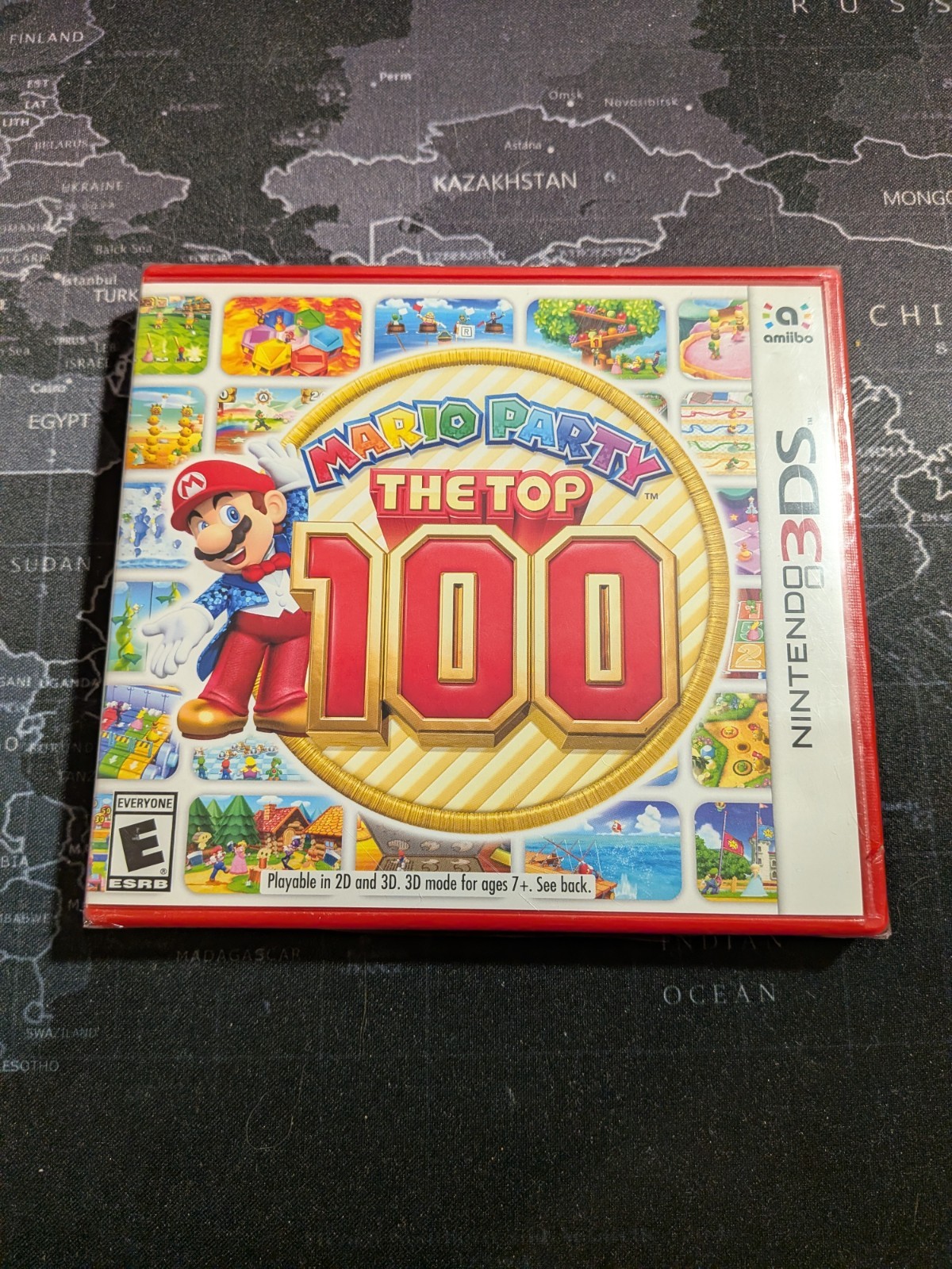 Mario Party The Top 100 Nintendo 3DS Brand New Factory Sealed Authentic