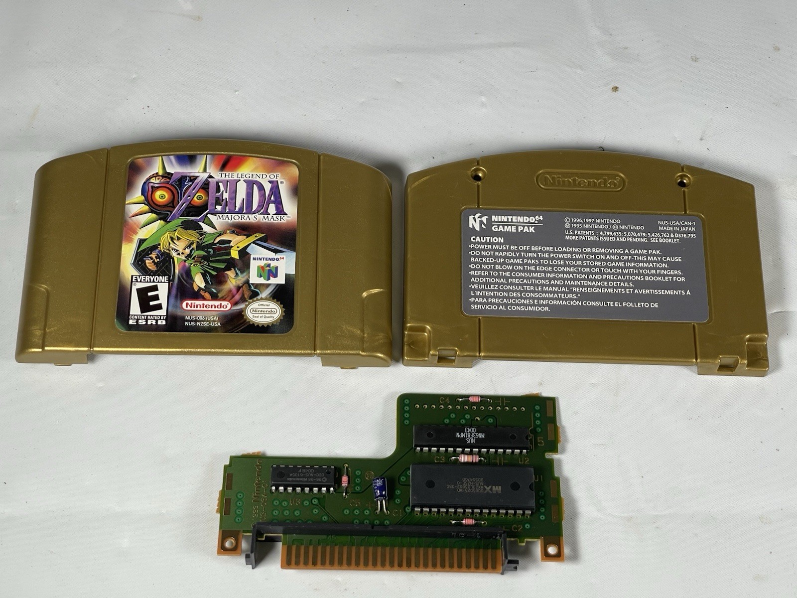 Zelda Majora’s Mask Non Holo N64 (Nintendo 64, 2000) Authentic