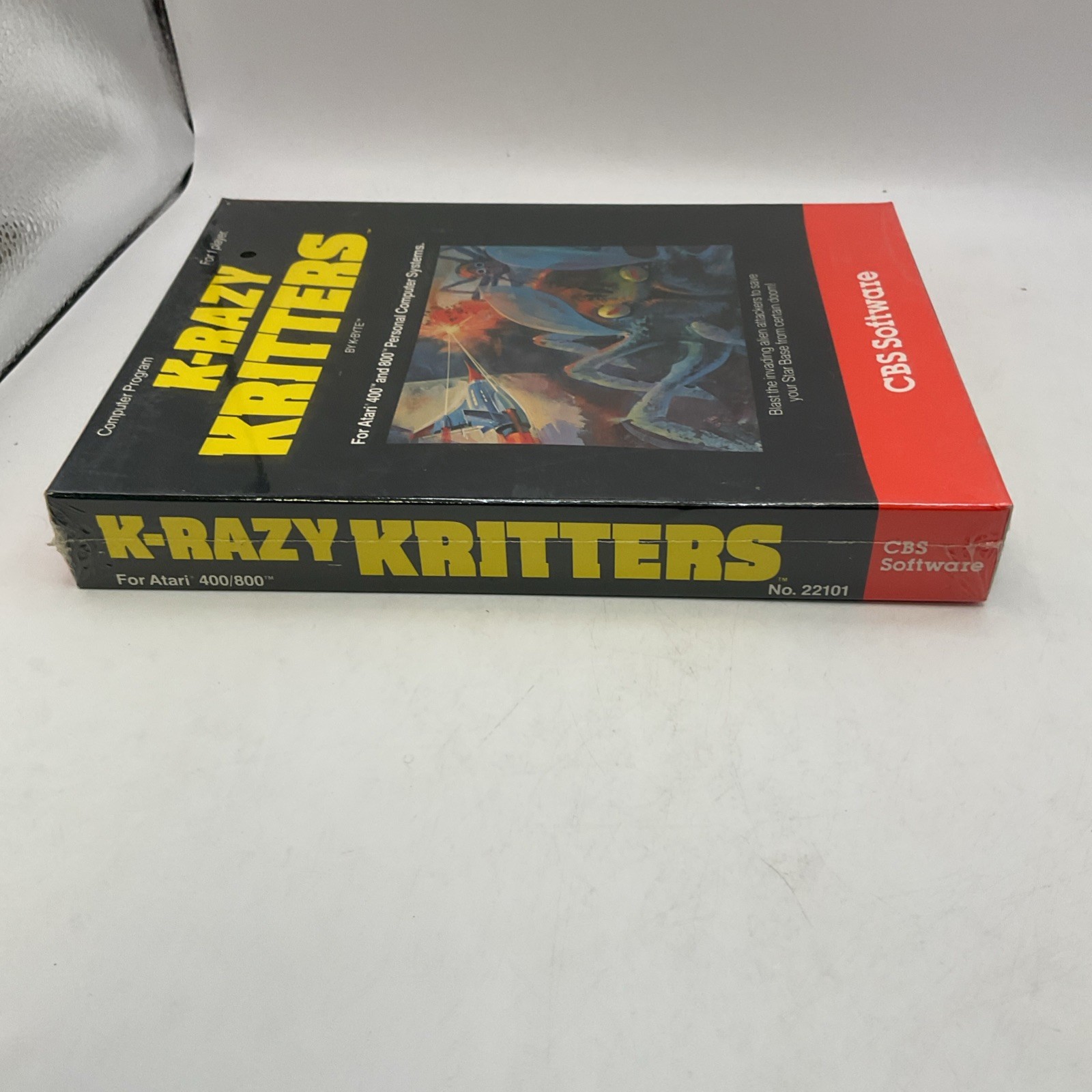 K-razy Kritters (Atari 400 / 800) NEW! Factory Sealed 1 Player 1982