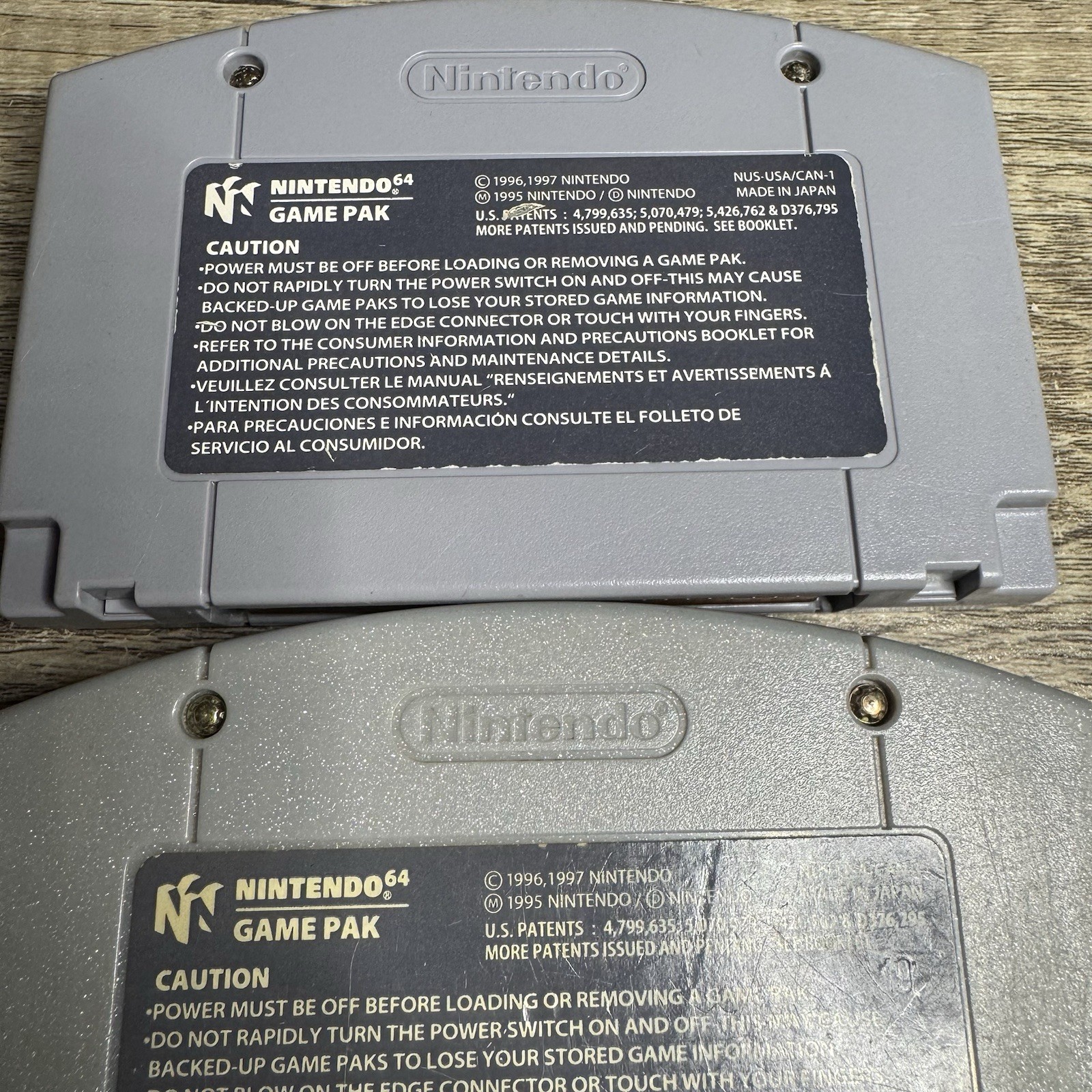 Pokemon Stadium 1 & 2 N64 Bundle + OEM Transfer Pak Authentic Tested Working Lot
