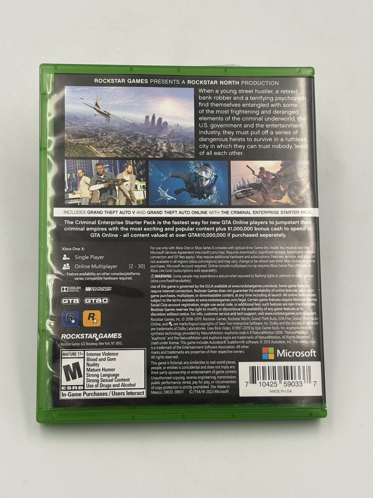 Grand Theft Auto V Premium Edition – Microsoft Xbox One