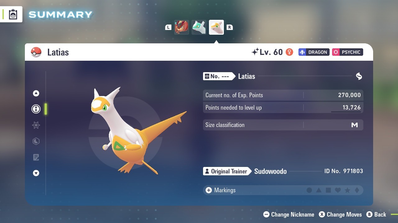 ALL LEGENDARY POKEMON MEGADIMENSION DLC POKEMON LEGENDS ZA Z-A✨CUSTOM/UNTOUCHED