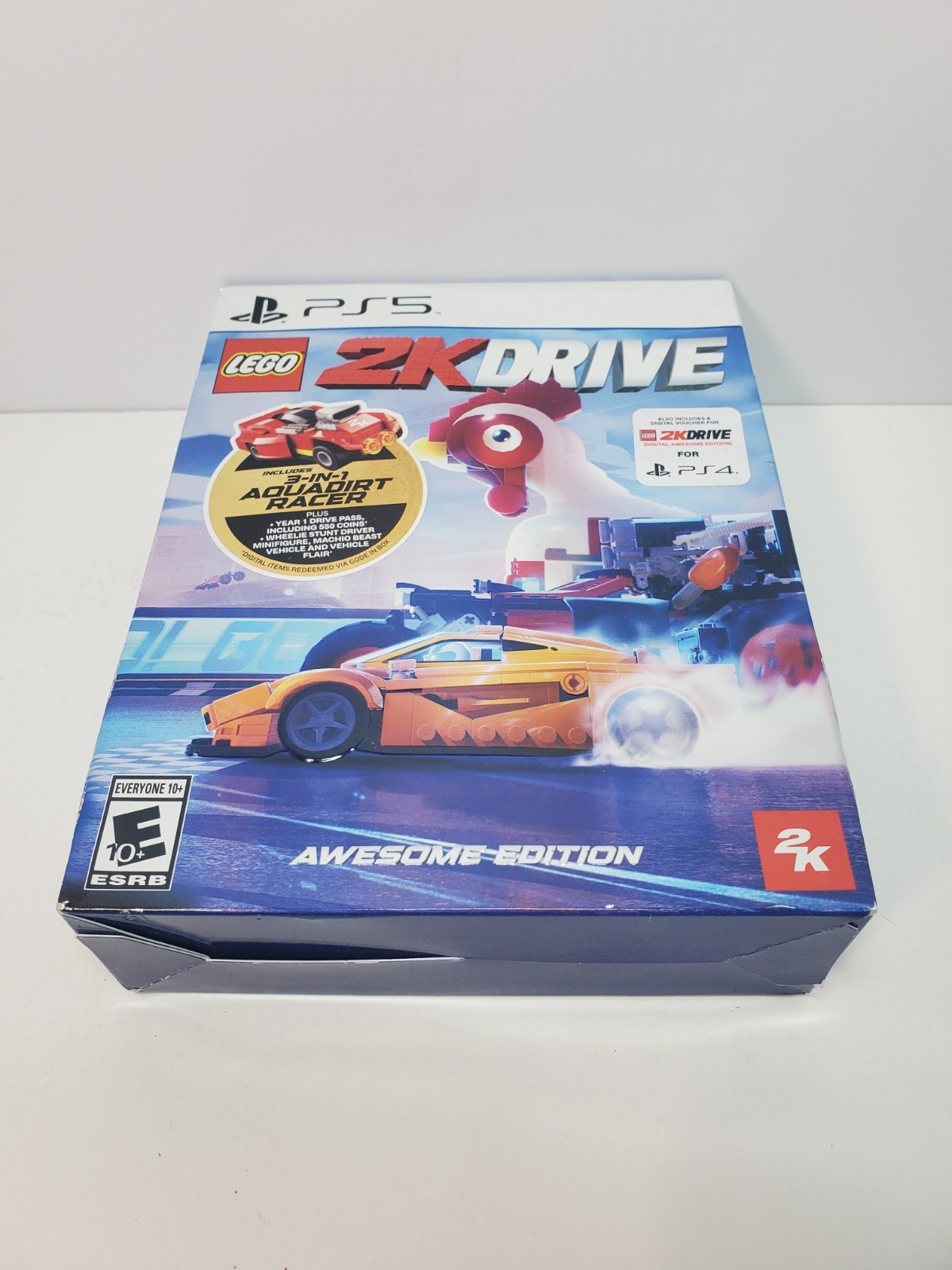 New & Sealed LEGO 2K Drive Awesome Edition (Sony PlayStation 5, 2023) Free Ship
