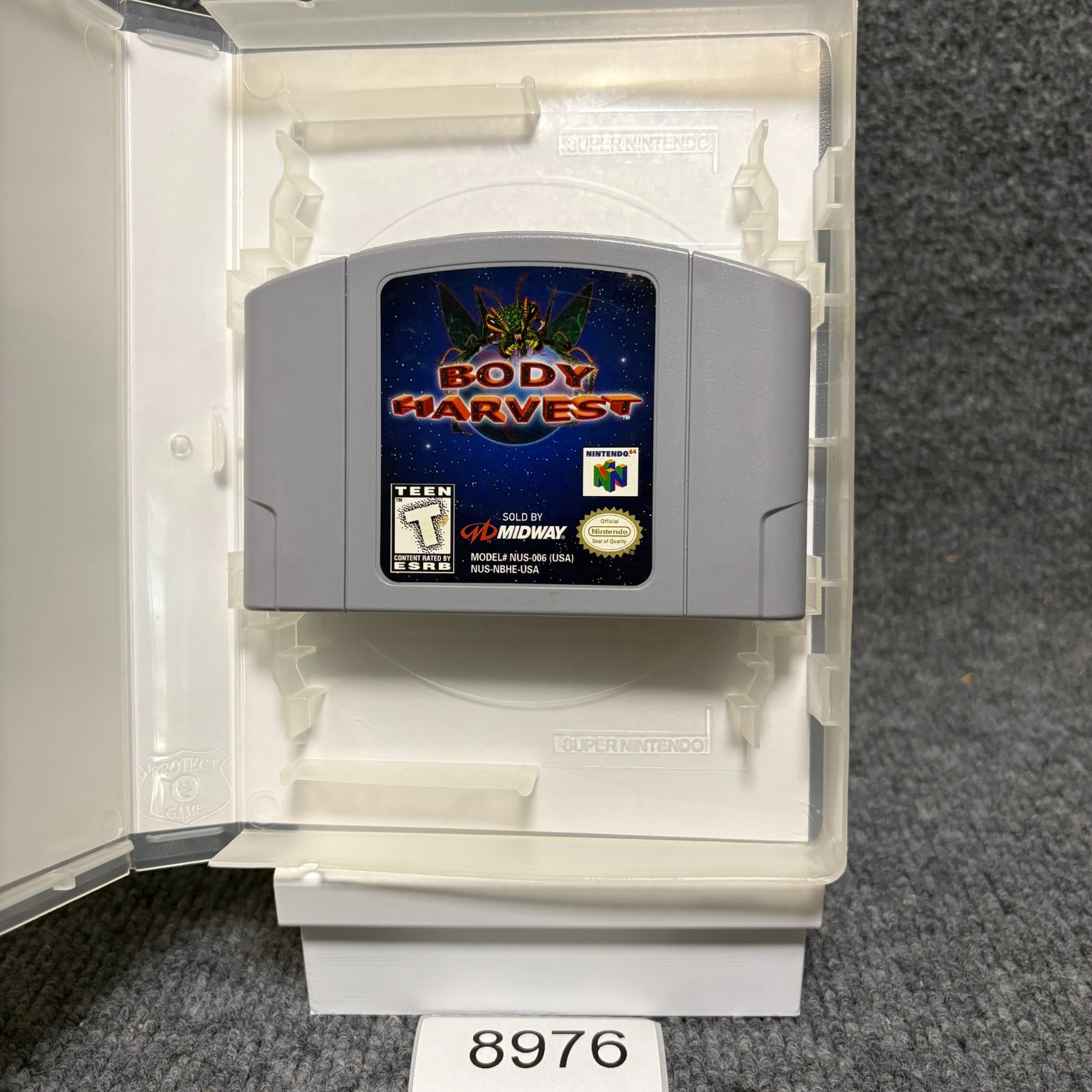 Body Harvest Nintendo 64 Cartridge & Case Tested Works