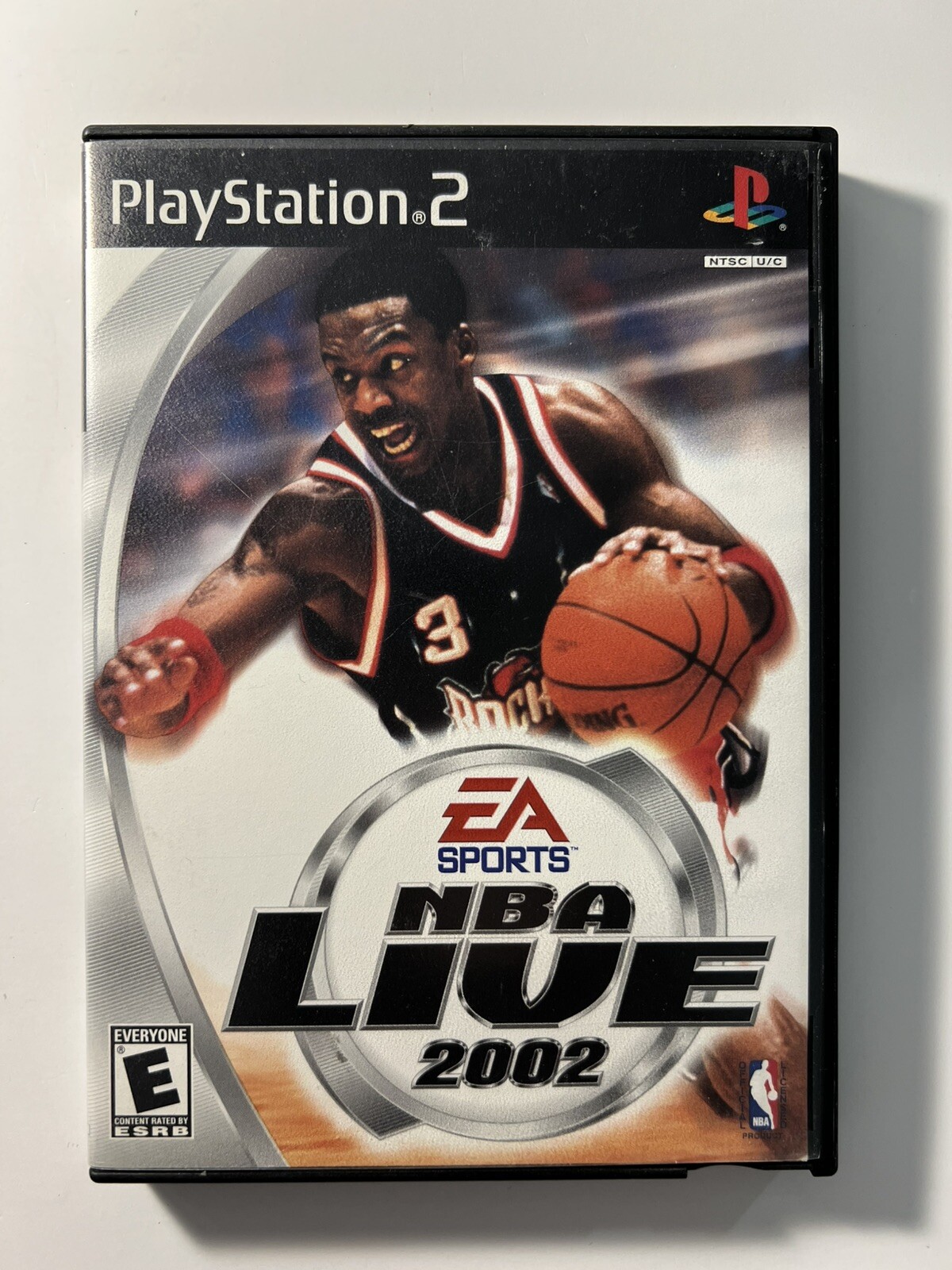 NBA Live 2002 PS2 Game – EA Sports Basketball – Acceptable Condition