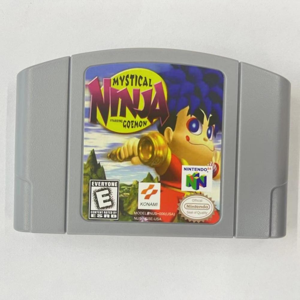 Mystical Ninja Starring Goemon – Nintendo 64 (N64) Near mint Hard to find