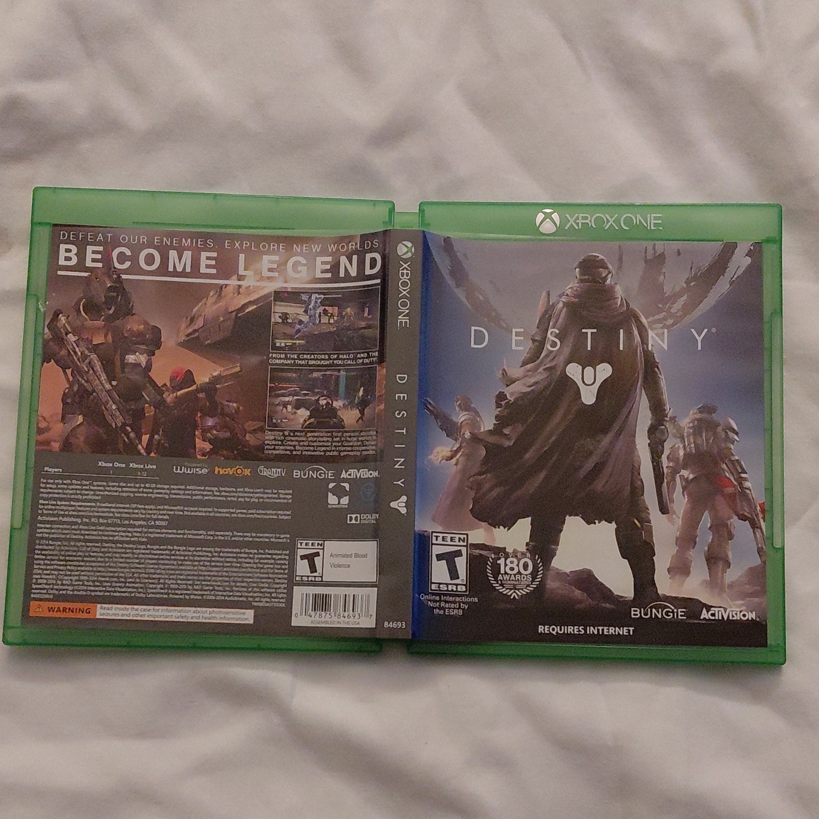 Activision Destiny Xbox One, 2014 Action & Adventure Shooter Online Playability…