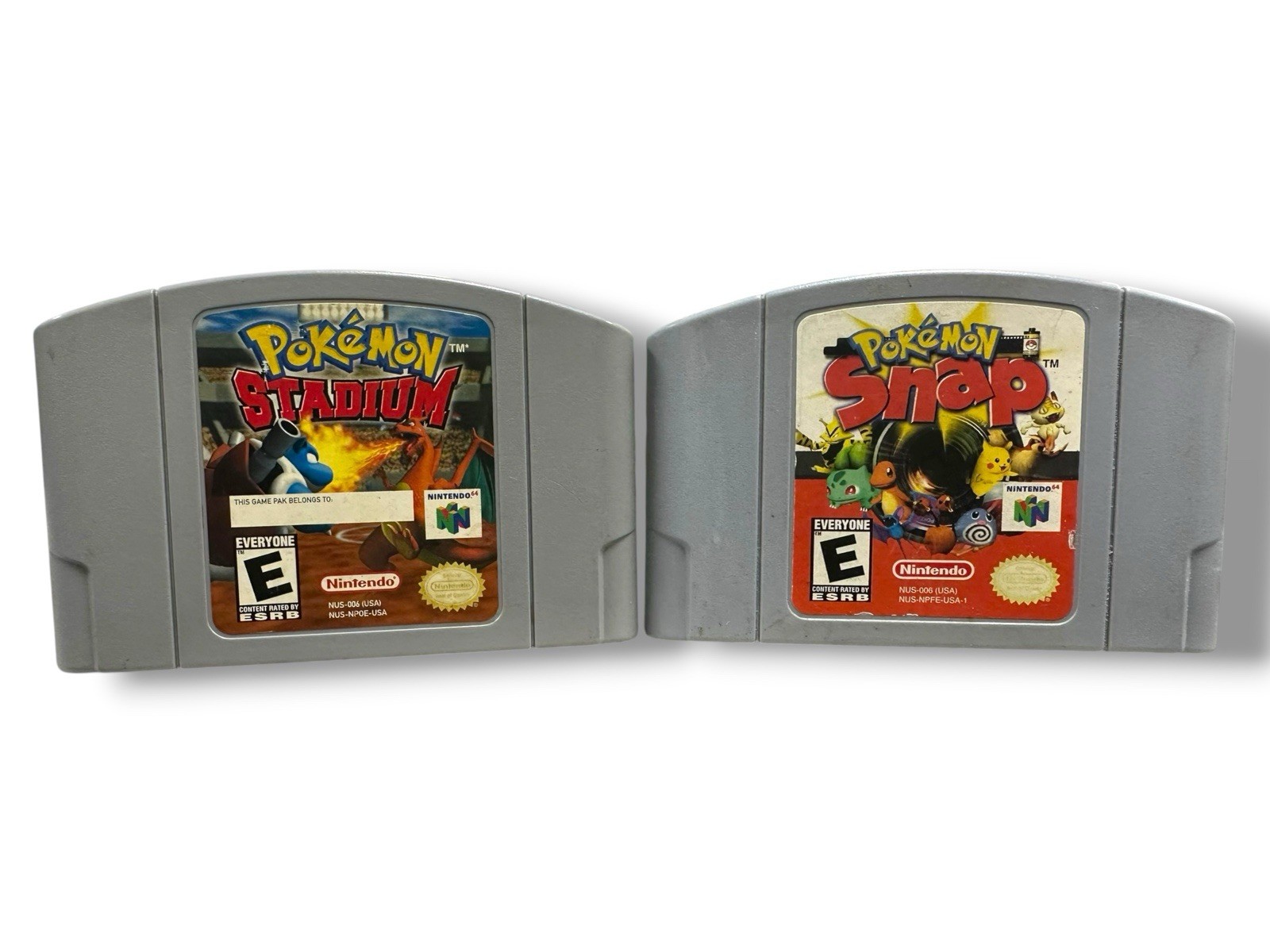 Pokemon Stadium/Pokemon Snap Nintendo N64 Tested