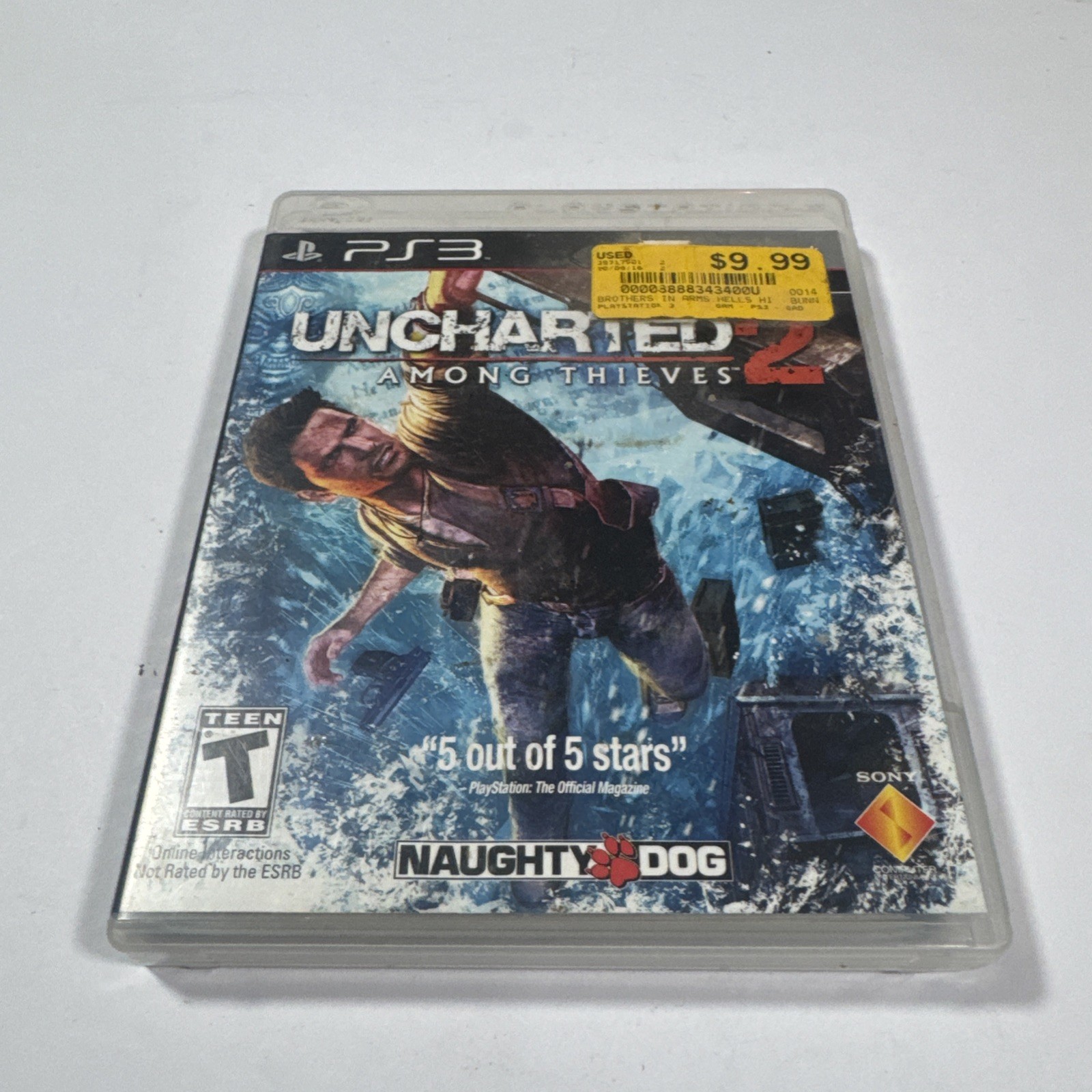 Uncharted 2: Among Thieves – Sony PlayStation 3 – United States – TESTED/WORKING