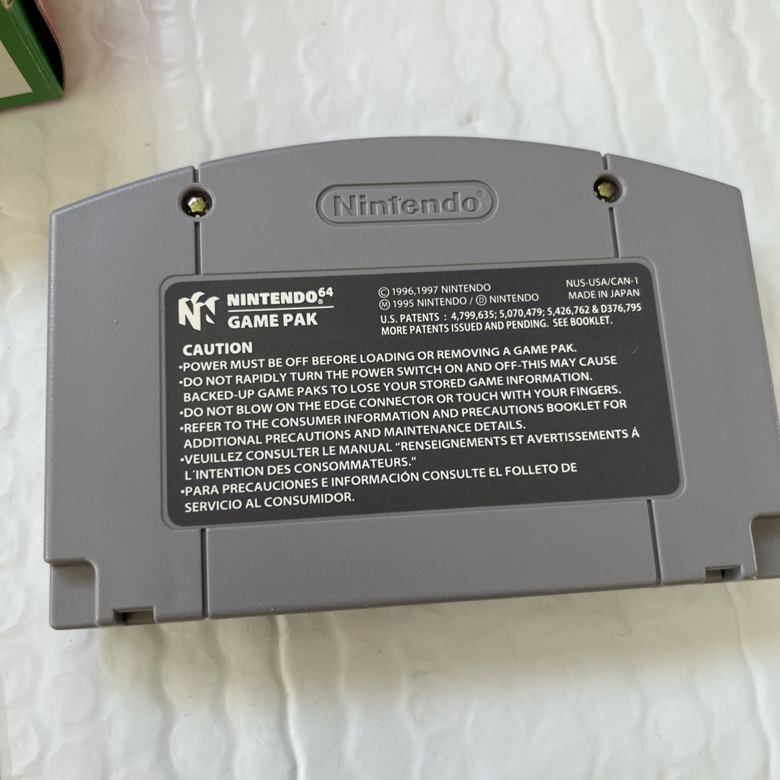 Banjo-Tooie N64 Nintendo 64 Authentic Box Manual Game