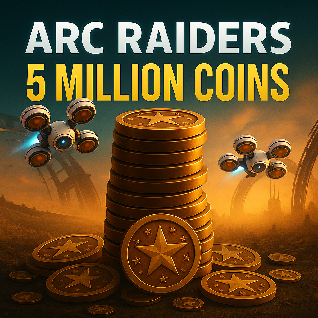 🎮 ARC RAIDERS – 5 MILLION COINS + EXPEDITION Items LVL 2 -6 – ALL PLATFORMS