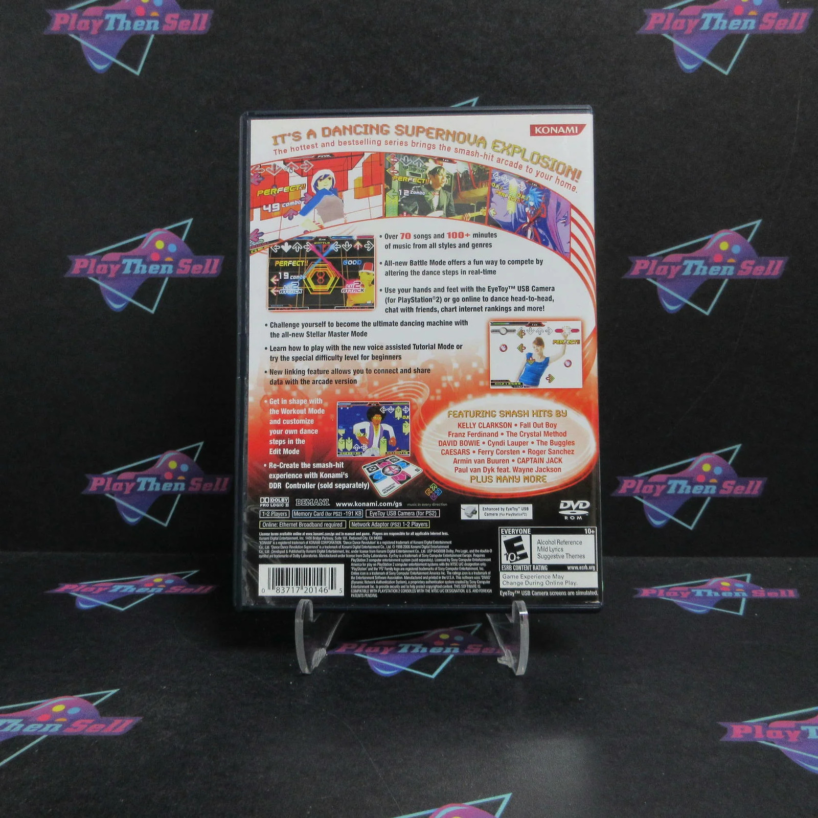 DDR Supernova Dance Dance Revolution PS2 PlayStation 2 – Very Good – 1 Year