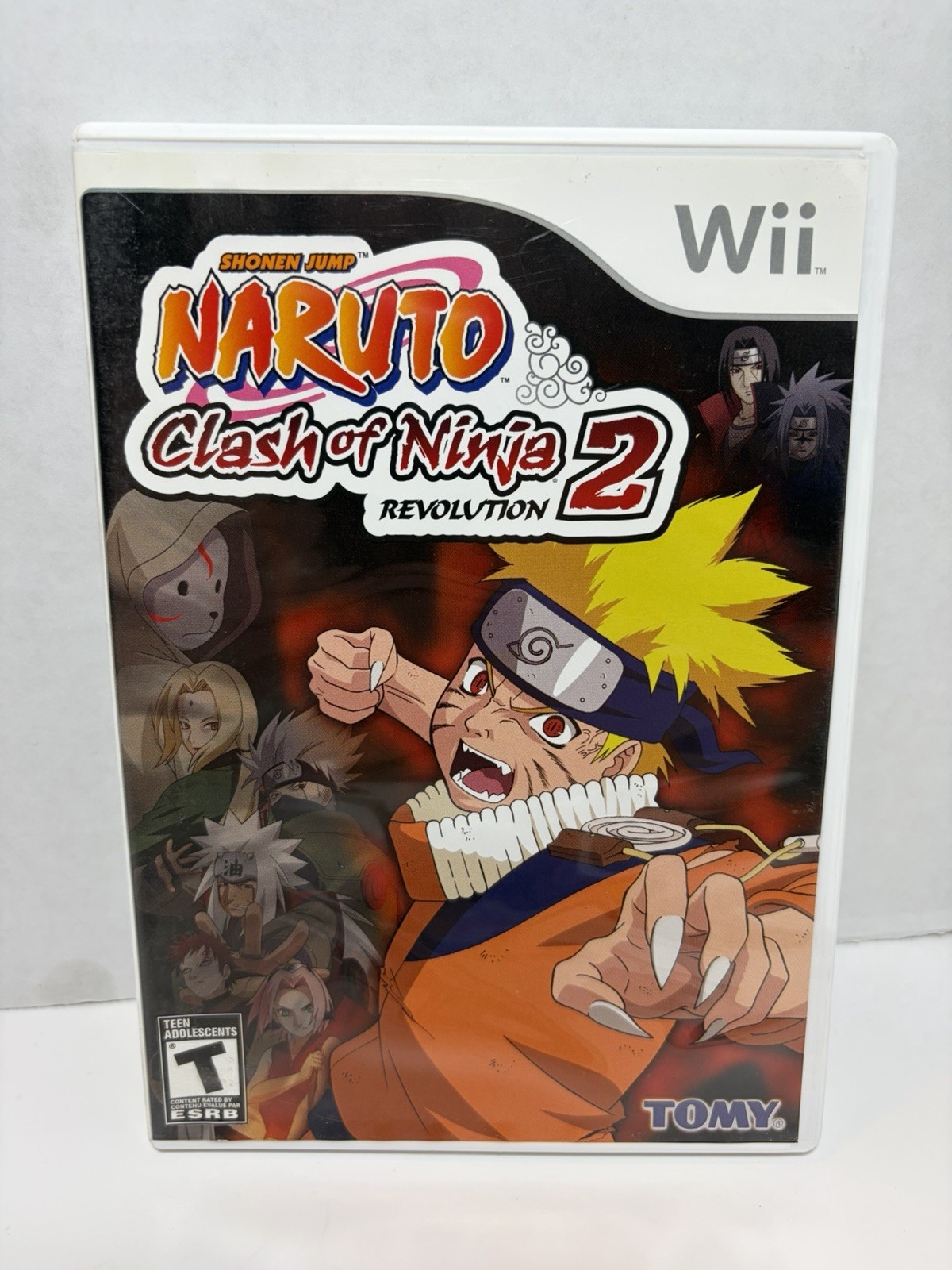 Naruto: Clash of Ninja Revolution Lot 1 & 2 Nintendo Wii Game Lot – Great Disks
