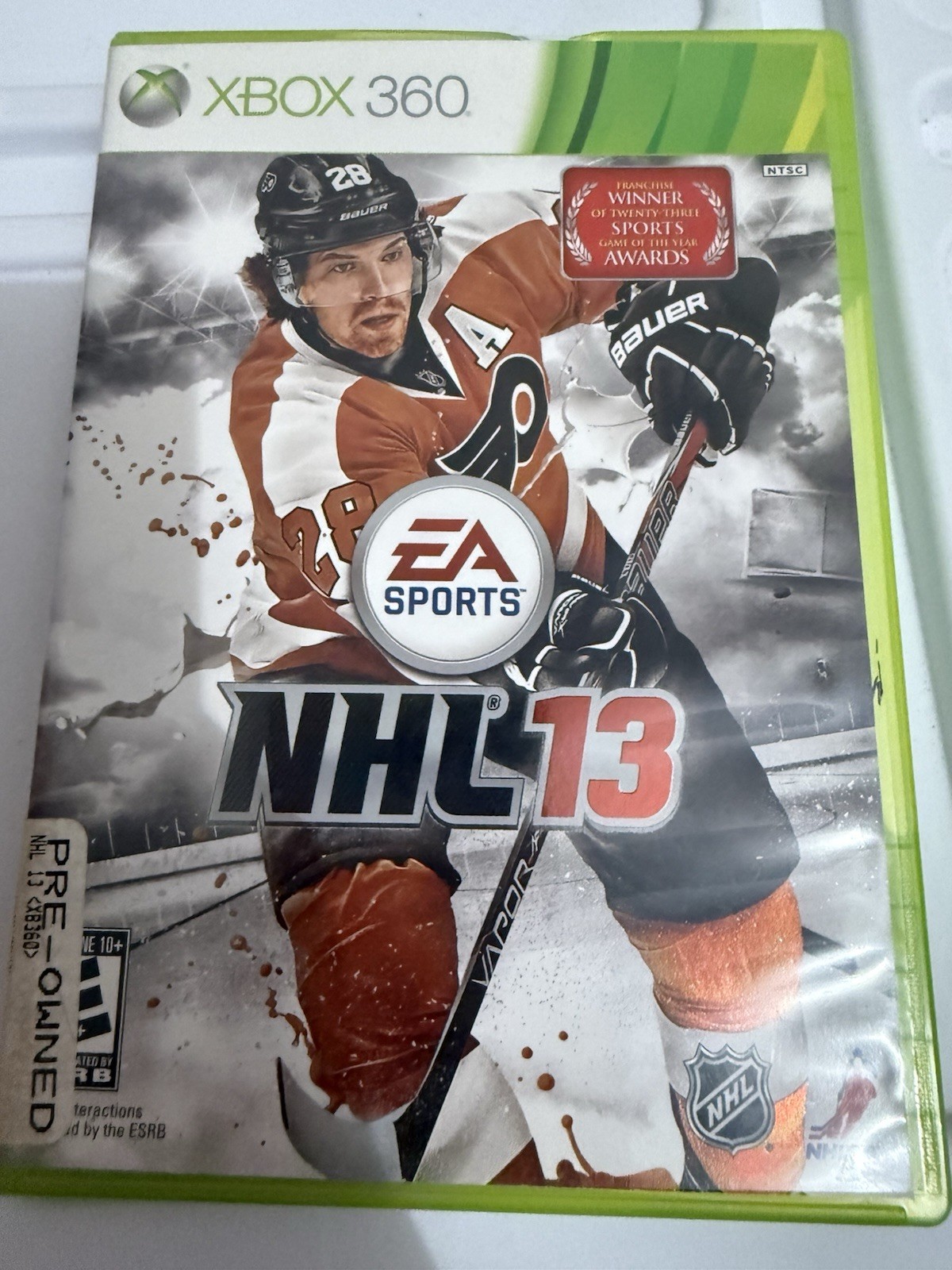 EA Sports NHL 13 Xbox 360 Online Playability E10+ NTSC-U/C Ice Hockey 2012