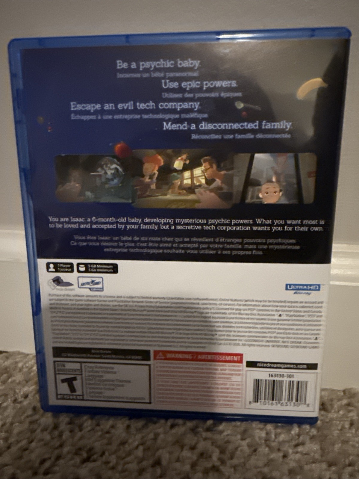 Goodnight Universe for Playstation 5 – PS5 – Codes Intact
