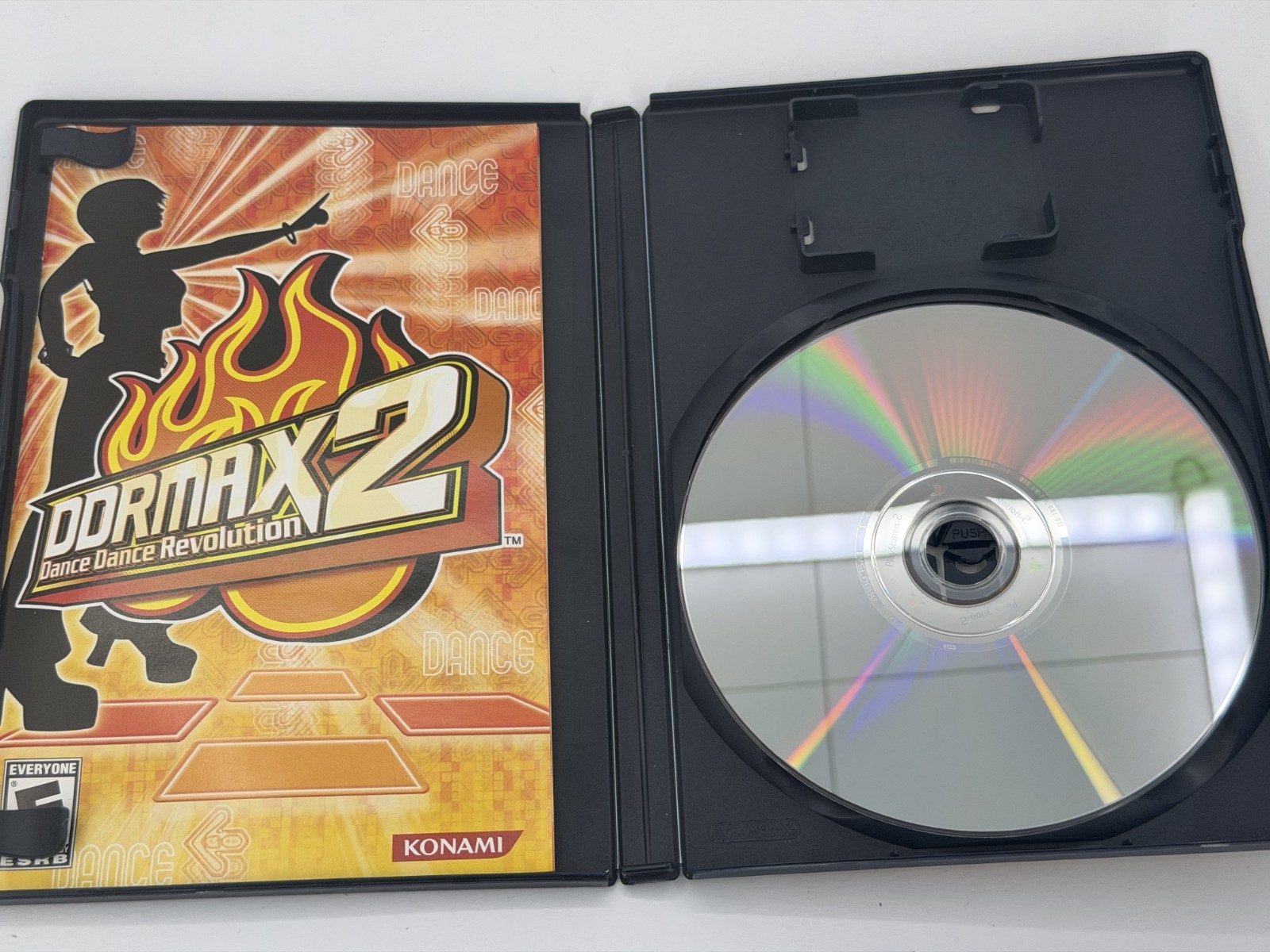 Dance Dance Revolution Max 2 DDRMAX (Sony Playstation 2, 2003) CIB Tested