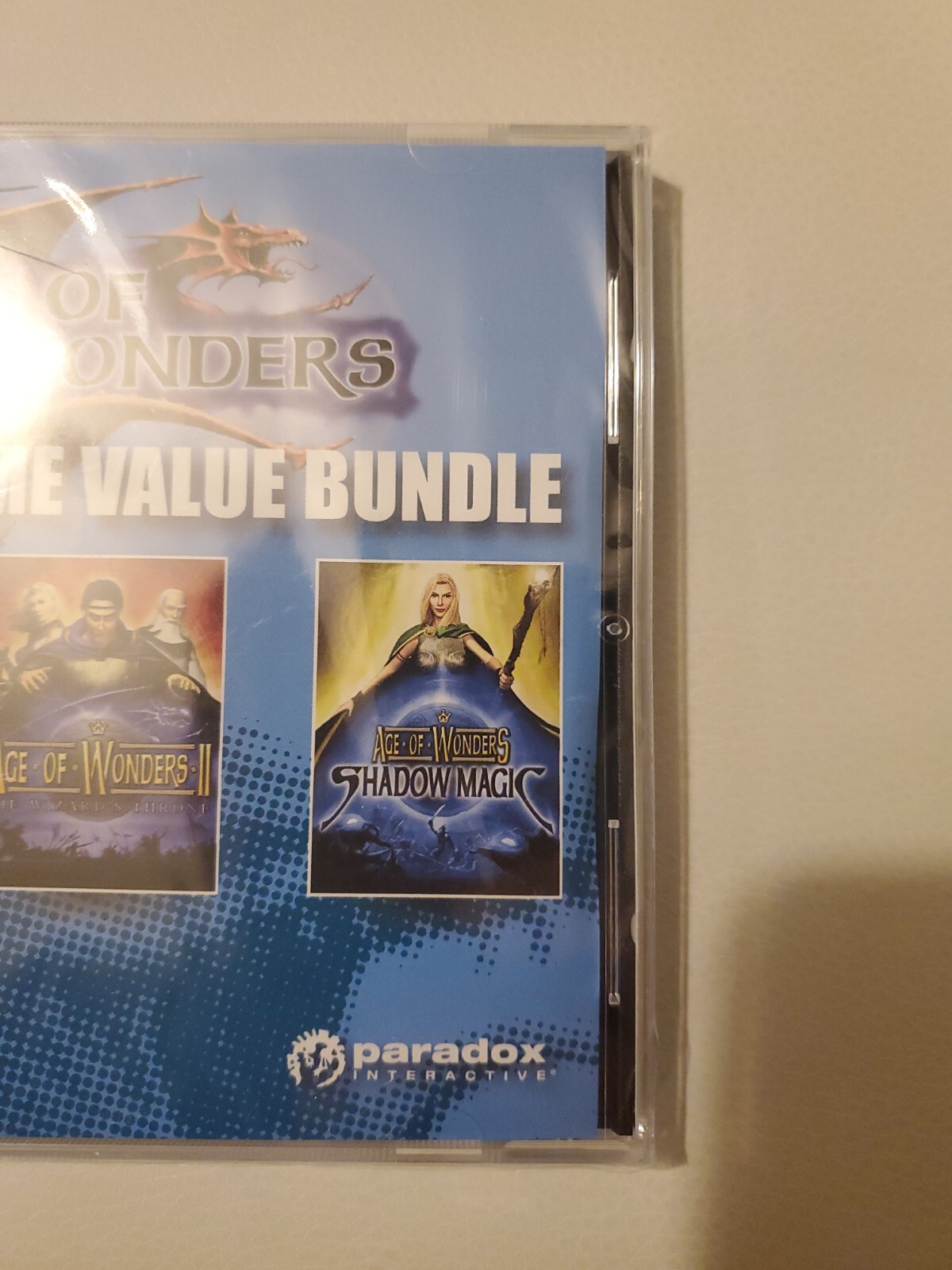 3 Three Game Bundle Age Of Wonders, I 1, II 2, Shadow Magic (PC, 2019) Brand New