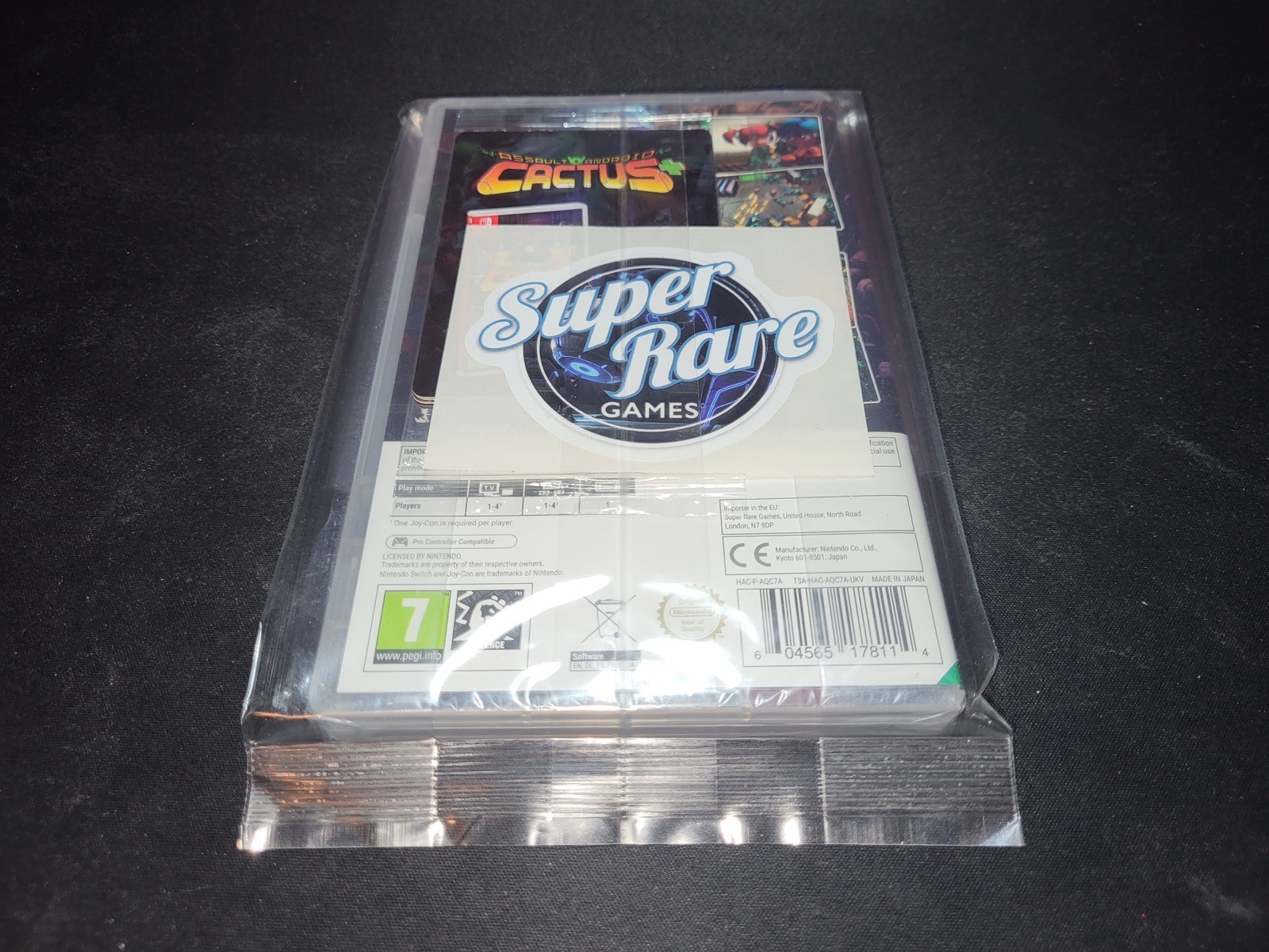 Assault Android Cactus+ Nintendo Switch Brand New Sealed+card&SR Card!