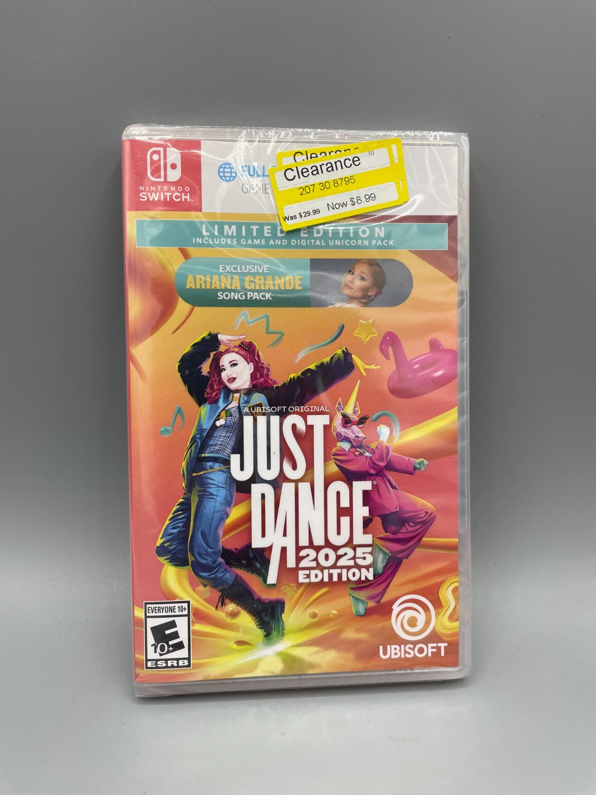 Just Dance 2025 Limited Edition code-in-box for Nintendo Switch BRAND NEW Sealed
