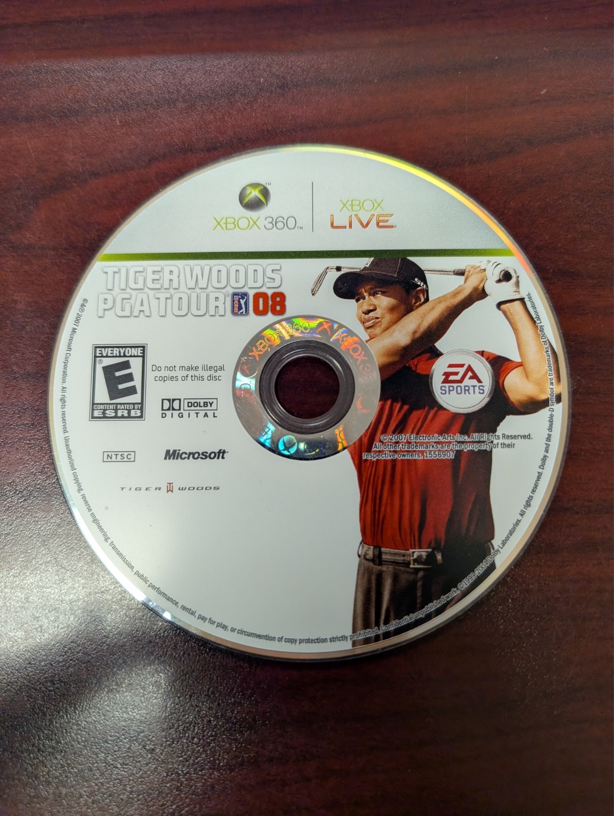 Tiger Woods Pga Tour 08 (Xbox 360) NO TRACKING – DISC ONLY 6991