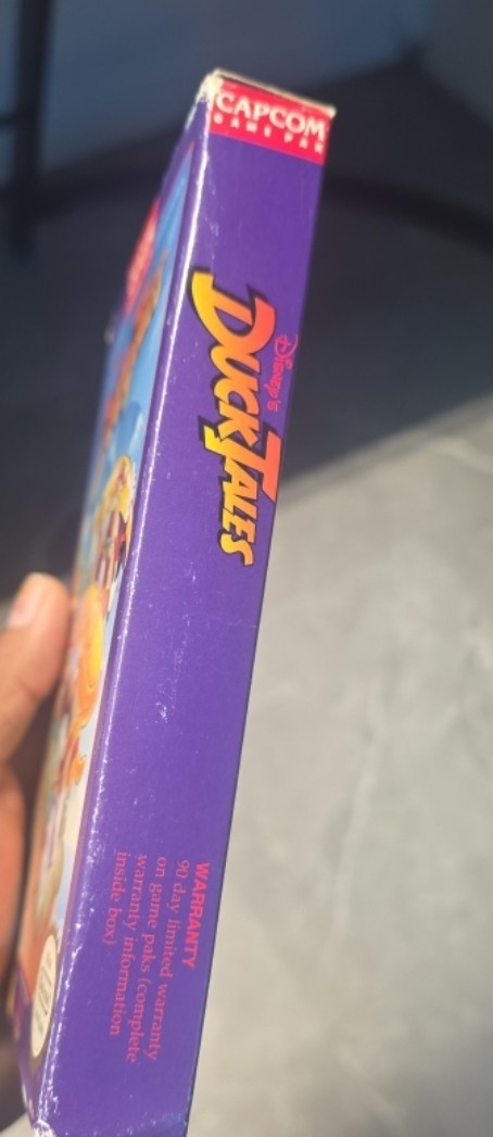 Disney’s DuckTales Nintendo Entertainment System NES, 1989 CIB Complete W Manual