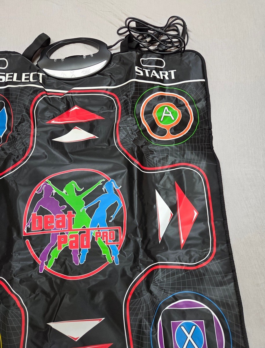 PS2 DDRMAX Mad Catz Beat Pad Pro Controller PlayStation Game Dance Revolution