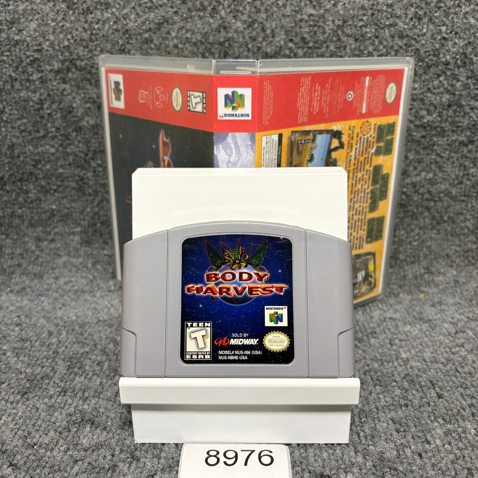 Body Harvest Nintendo 64 Cartridge & Case Tested Works