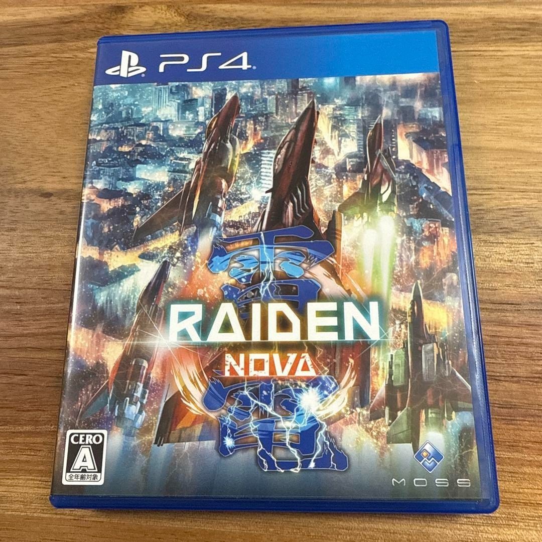 Raiden Nova PS4 PLJM-17384 2D Shooting Game 2024 Sealed Japan Import