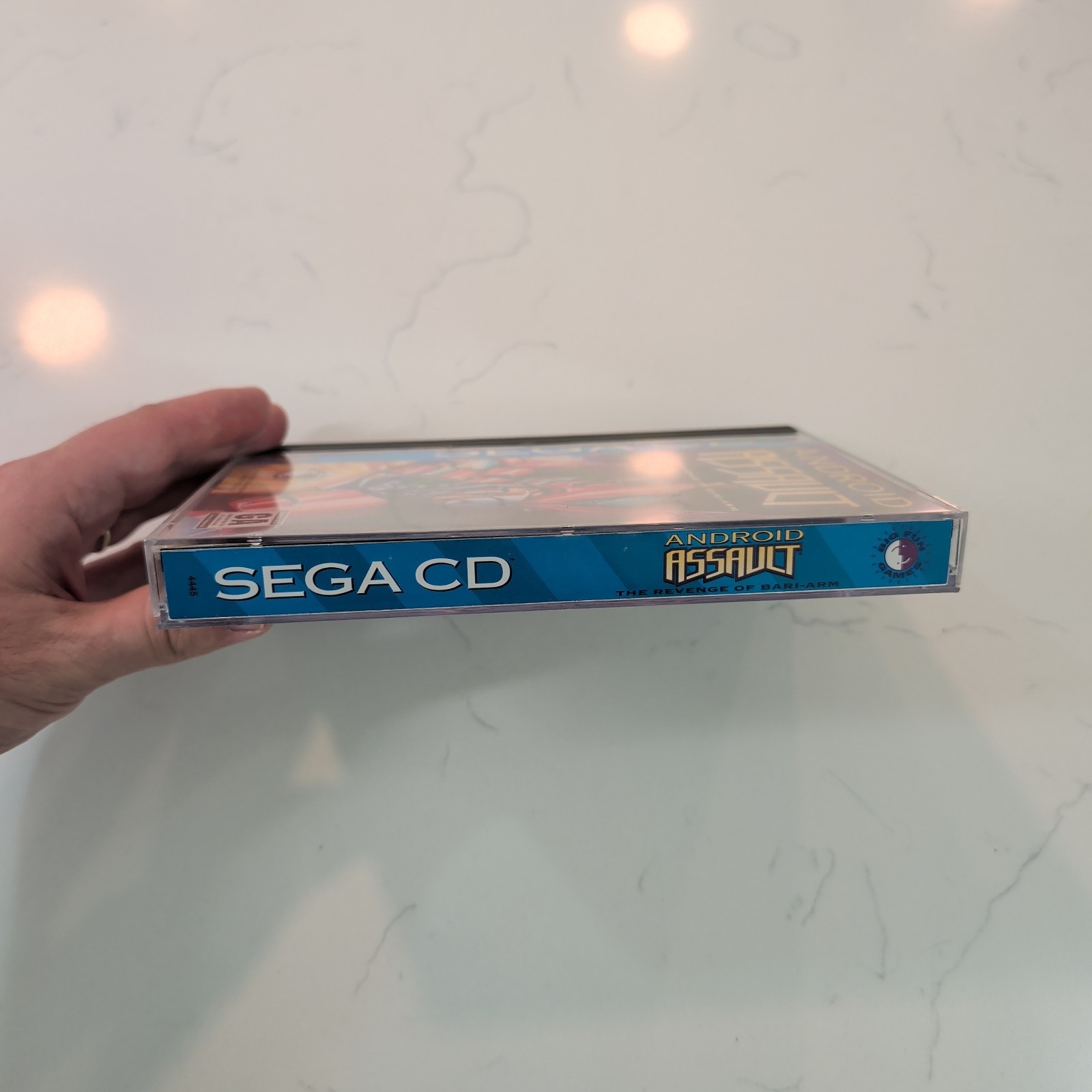 Android Assault: The Revenge of Bari-Arm (Sega CD, 1994) w/ Foam & Reg – Tested