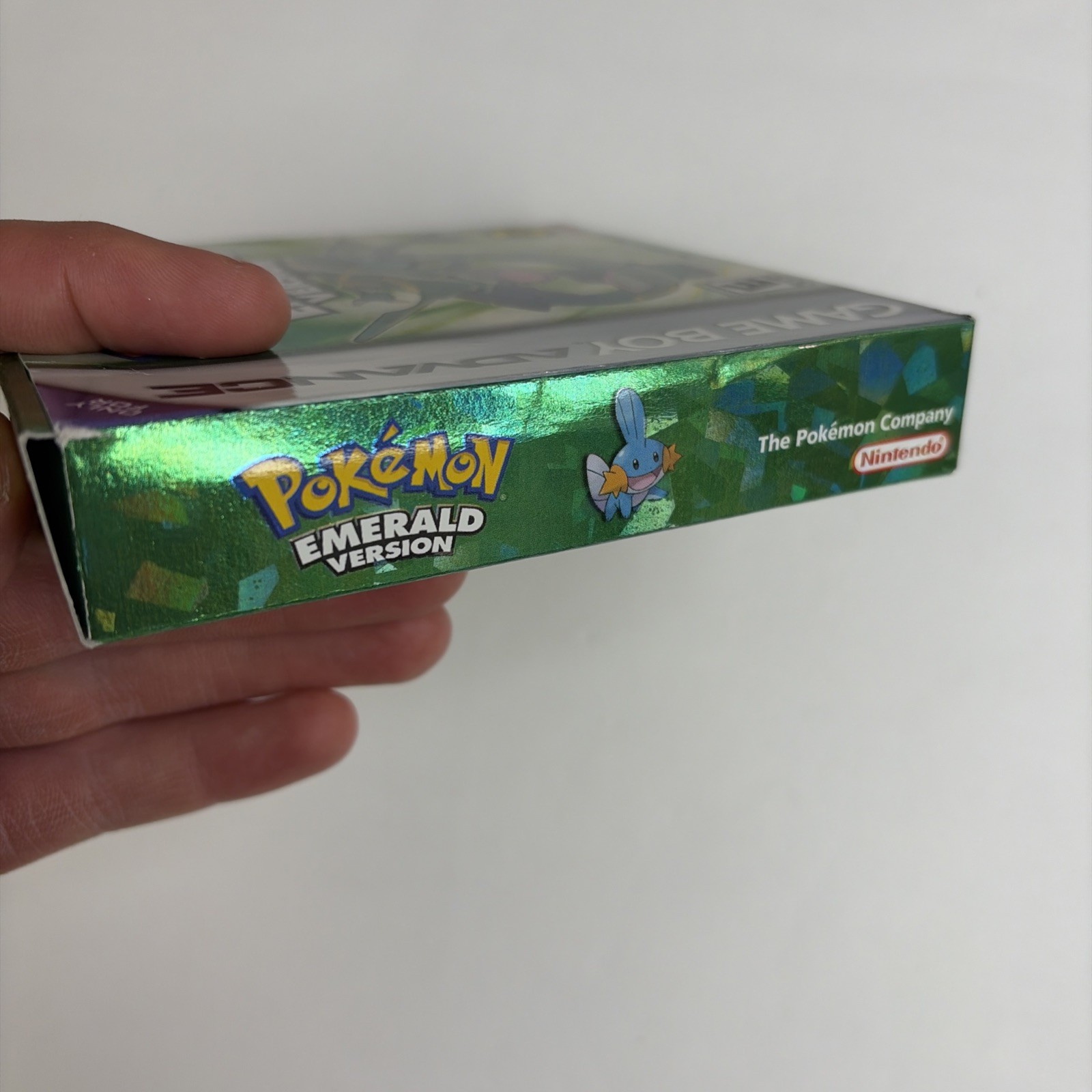 NICE Pokemon Emerald Game Boy Advance Authentic CIB Complete w Poster Manual Box