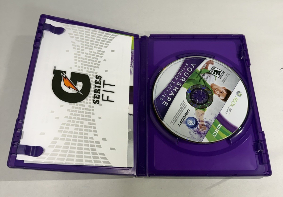 Xbox 360 Kinect Fitness Dance Games Bundle Lot CIB Dance Central Zumba UFC