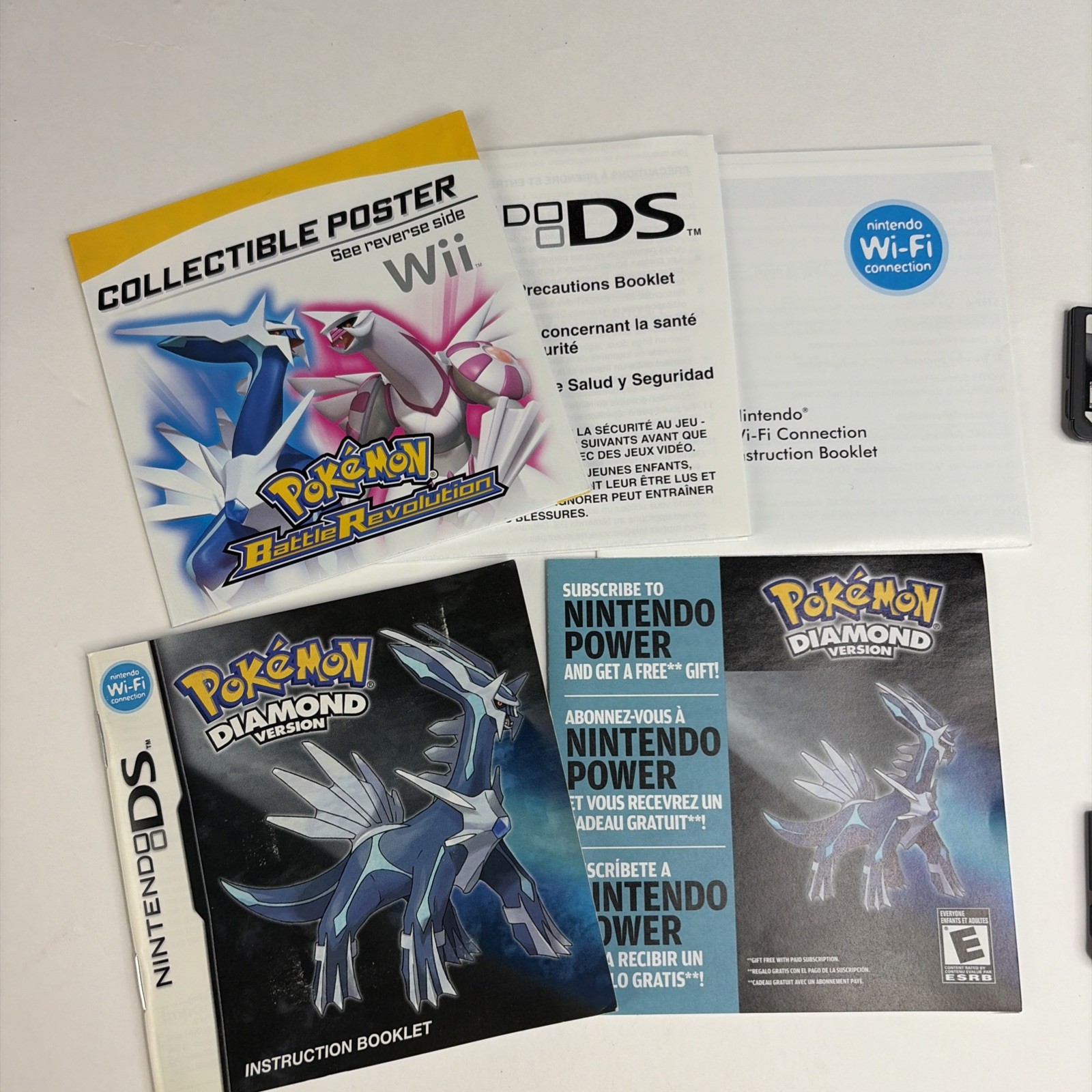 NICE! Pokemon Platinum Diamond Pearl Bundle CIB 100% Complete Box Authentic DS